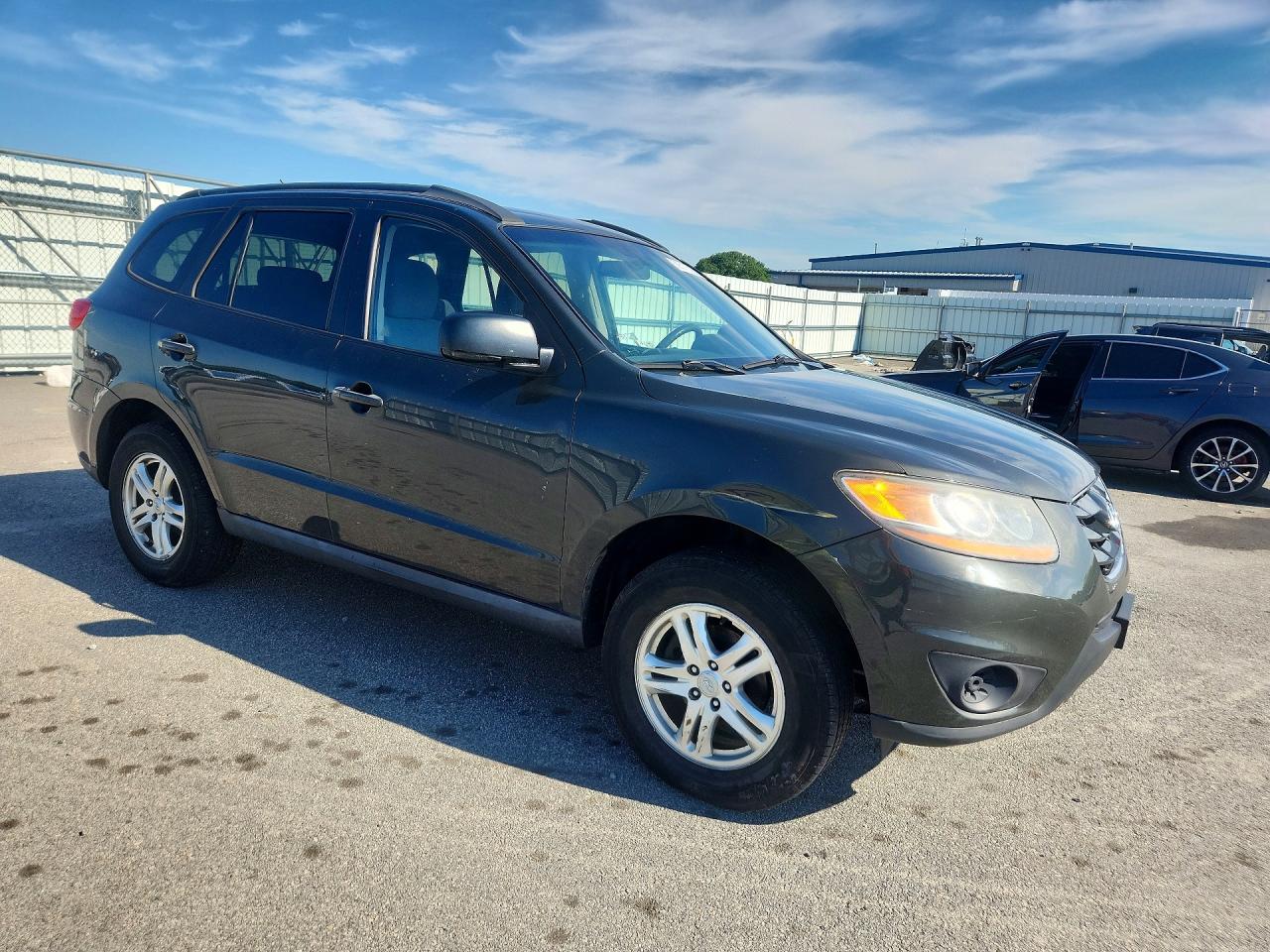 2010 Hyundai Santa Fe Gls Серый vin: 5NMSG3AB7AH353262
