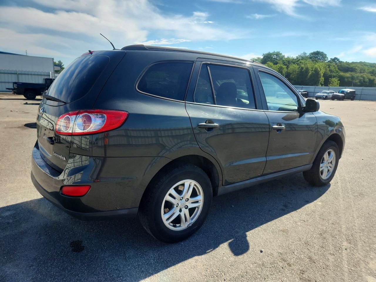 2010 Hyundai Santa Fe Gls Серый vin: 5NMSG3AB7AH353262