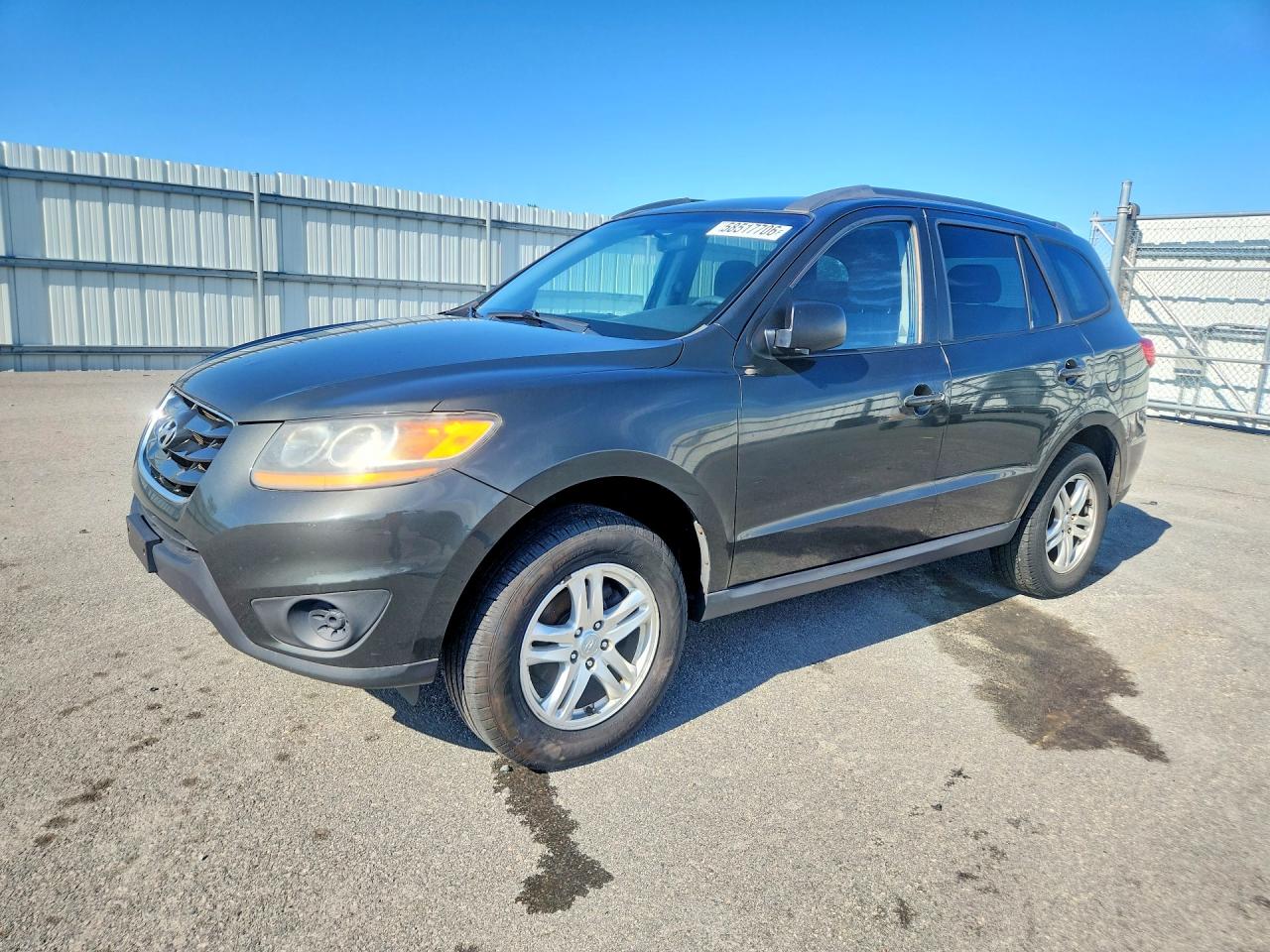 2010 Hyundai Santa Fe Gls Gray vin: 5NMSG3AB7AH353262