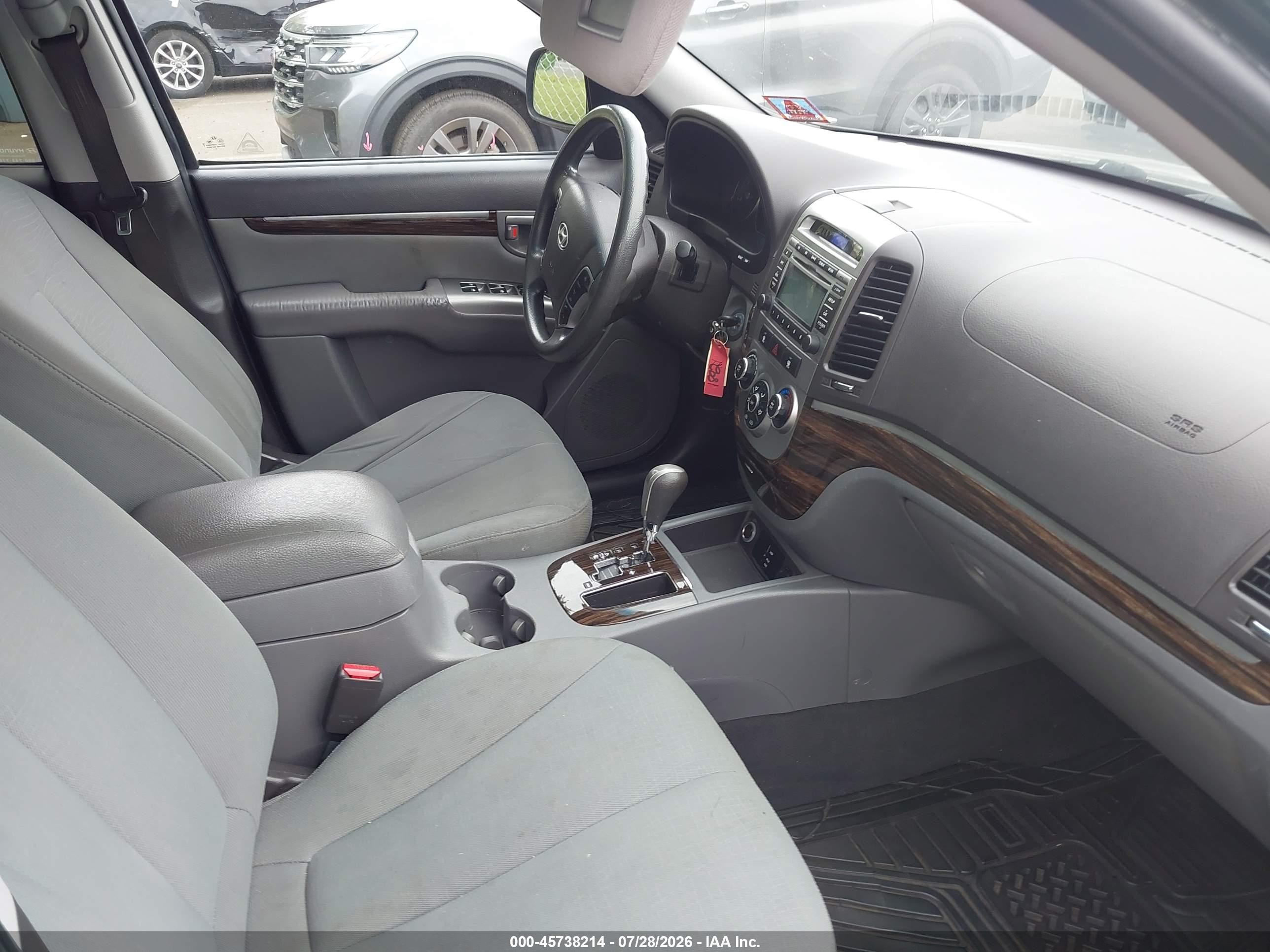 2010 Hyundai Santa Fe Gls Black vin: 5NMSG3AB7AH364309