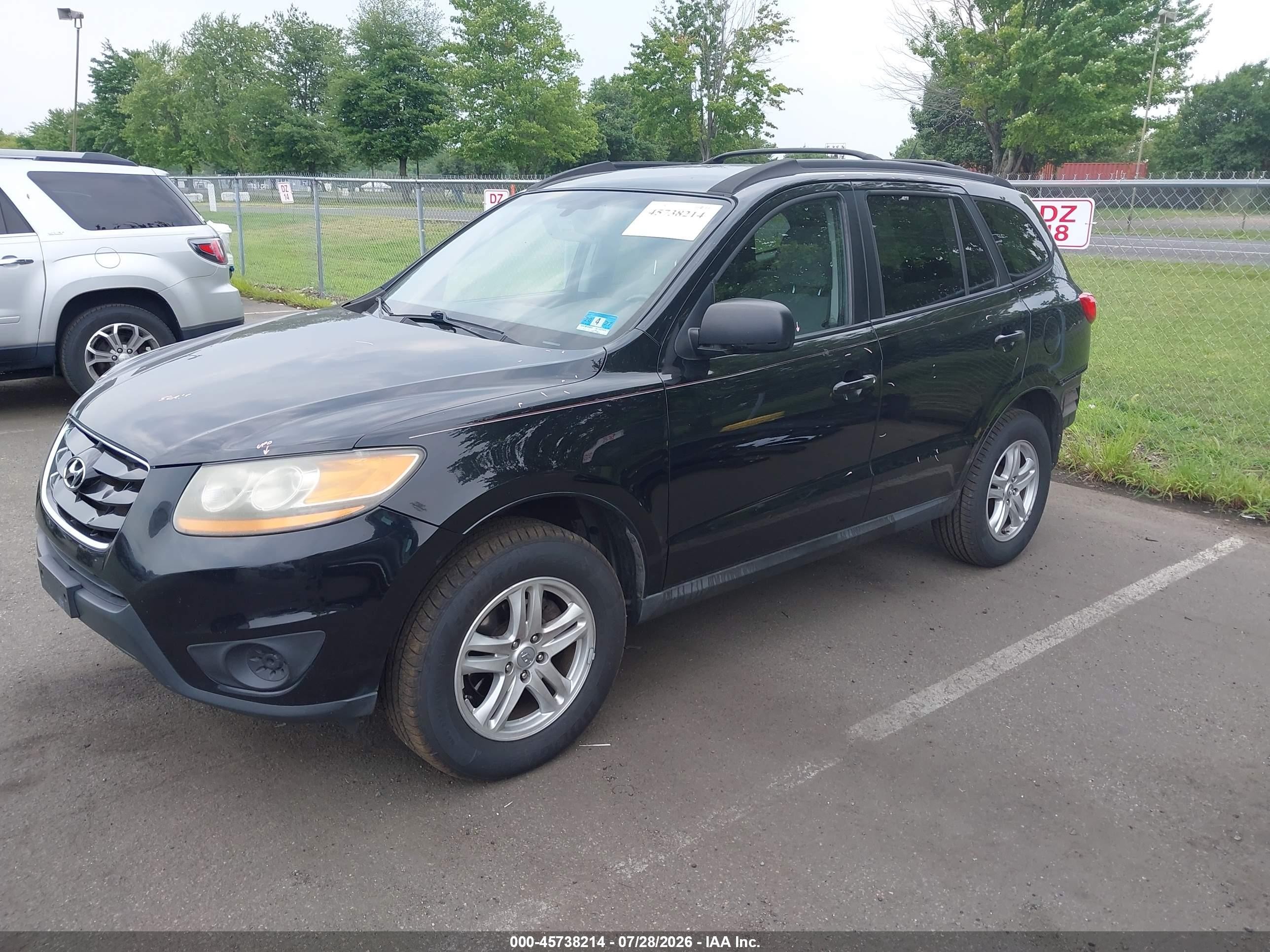 2010 Hyundai Santa Fe Gls Black vin: 5NMSG3AB7AH364309