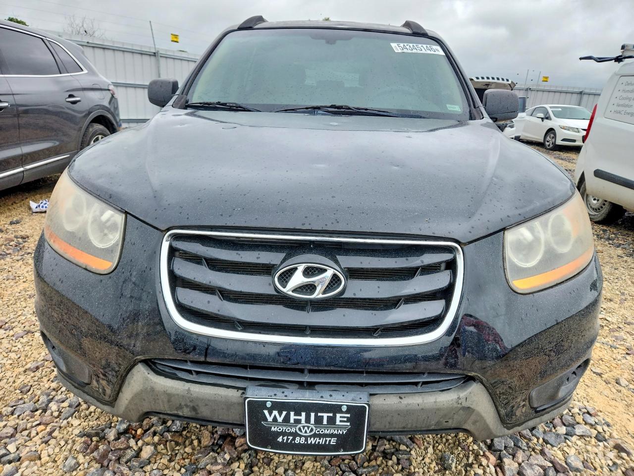 2010 Hyundai Santa Fe Gls Black vin: 5NMSG3AB7AH369316