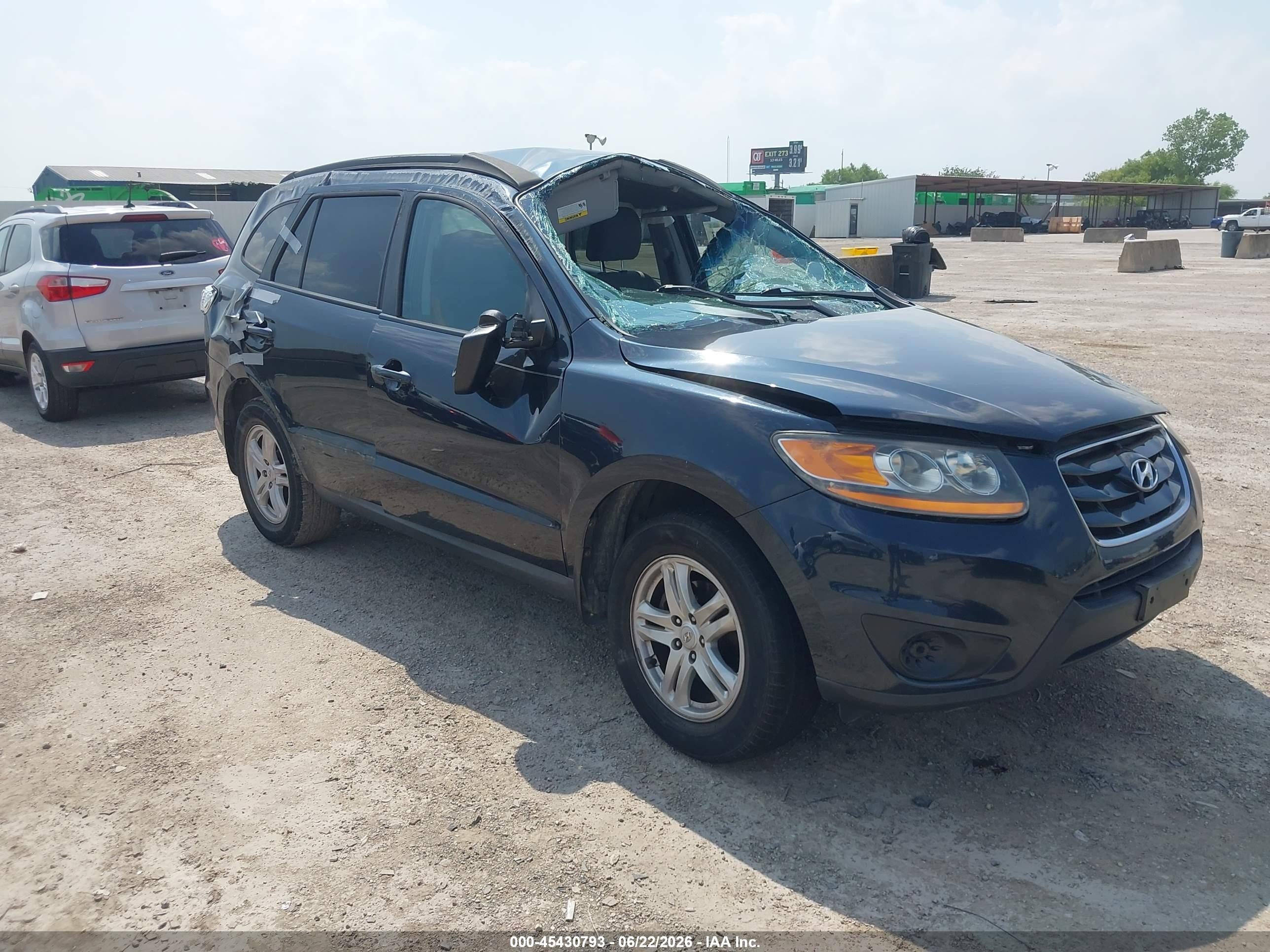2010 Hyundai Santa Fe Gls Blue vin: 5NMSG3AB7AH387959