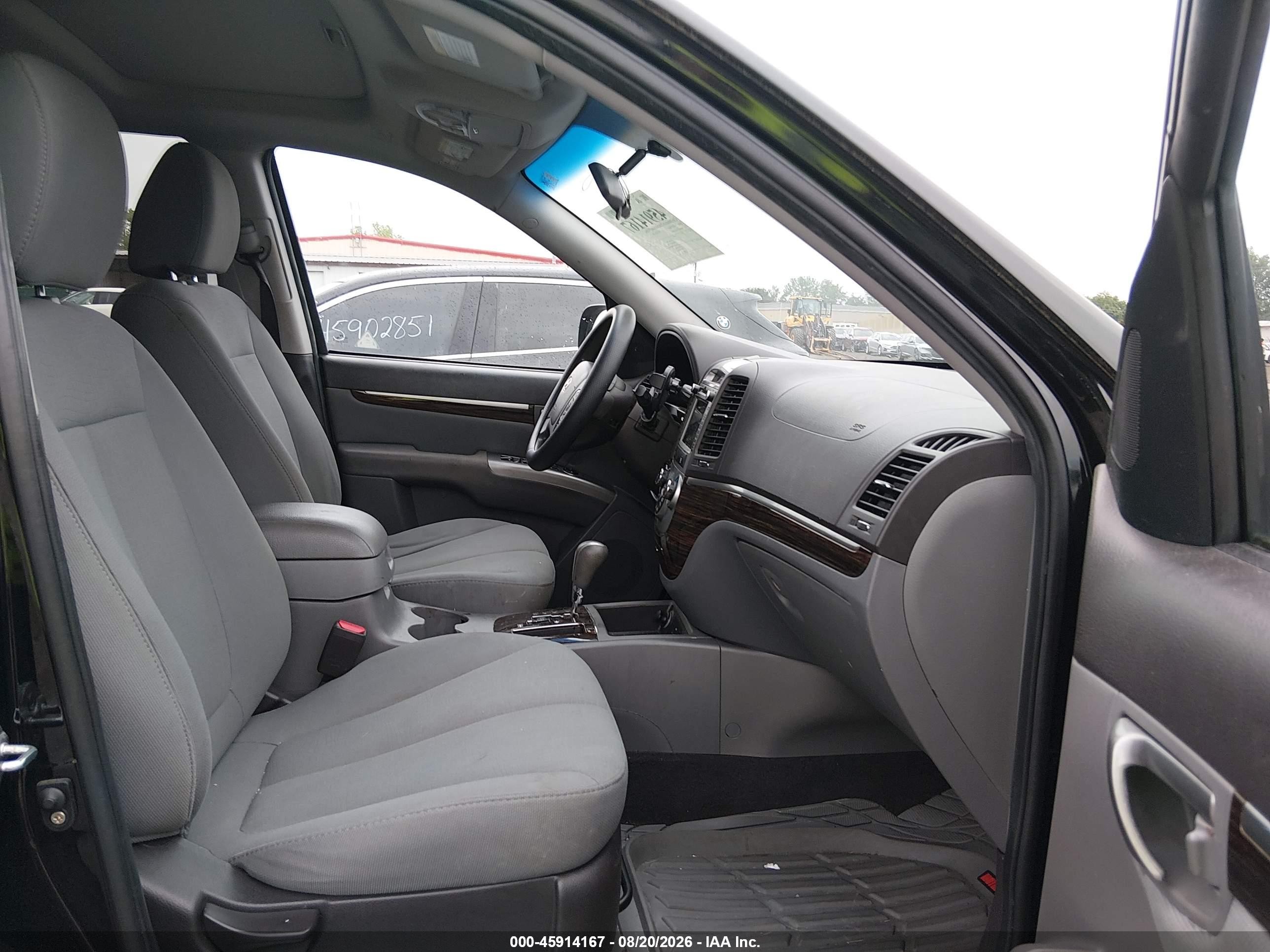 2010 Hyundai Santa Fe Gls Black vin: 5NMSG3AB7AH397665