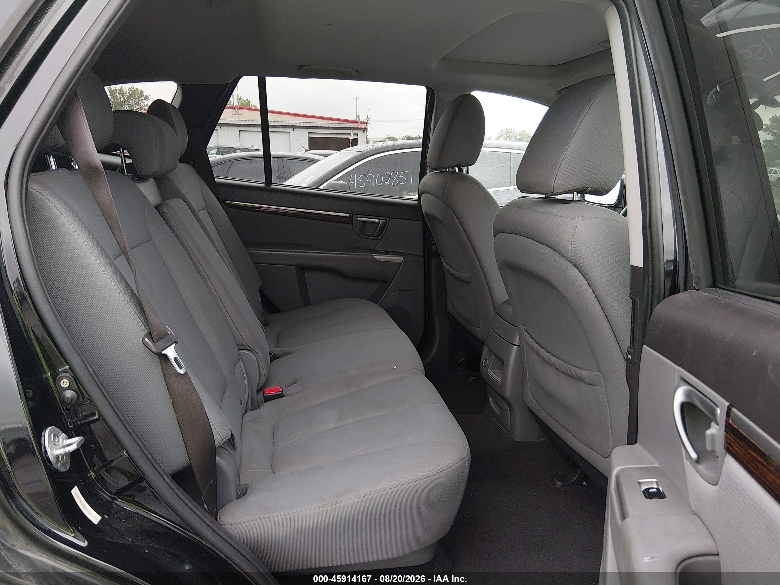 2010 Hyundai Santa Fe Gls Black vin: 5NMSG3AB7AH397665