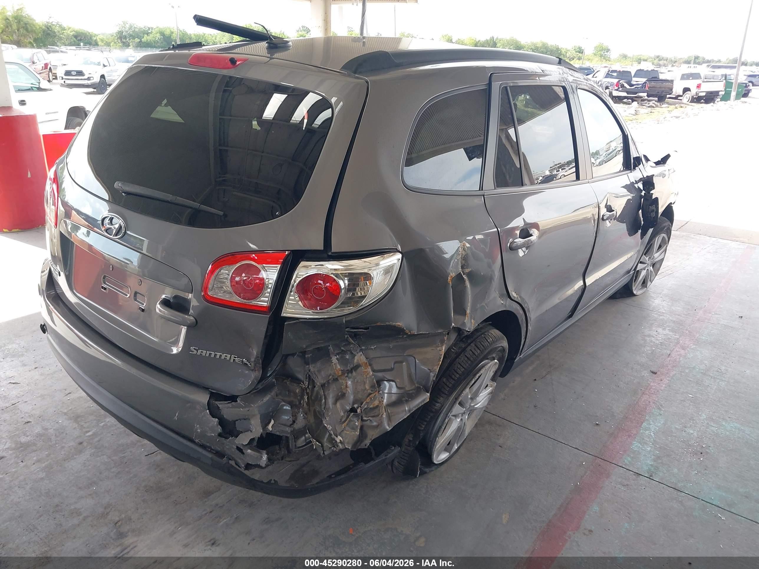 2010 Hyundai Santa Fe Gls Gray vin: 5NMSG3AB7AH400726