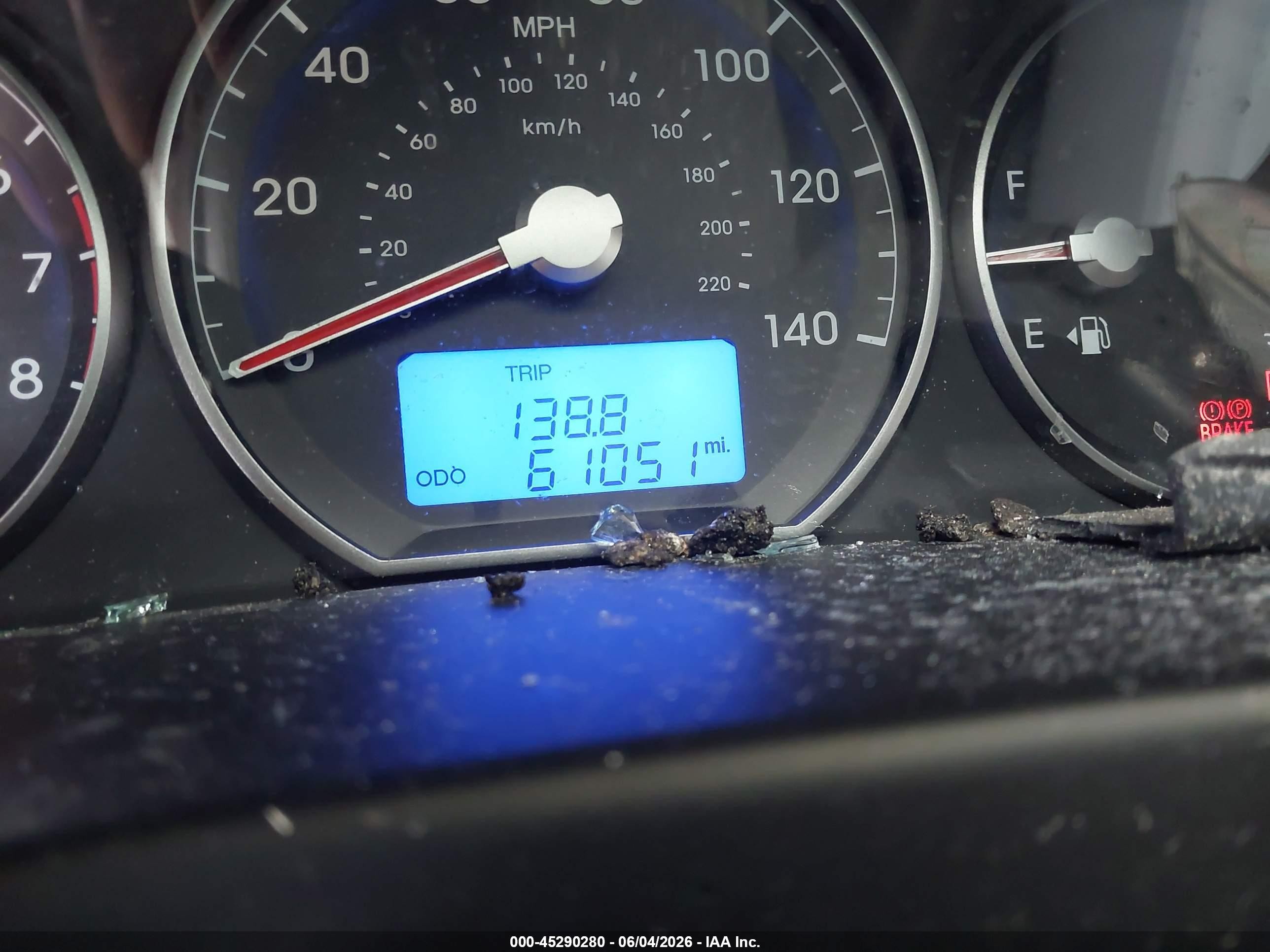 2010 Hyundai Santa Fe Gls Gray vin: 5NMSG3AB7AH400726
