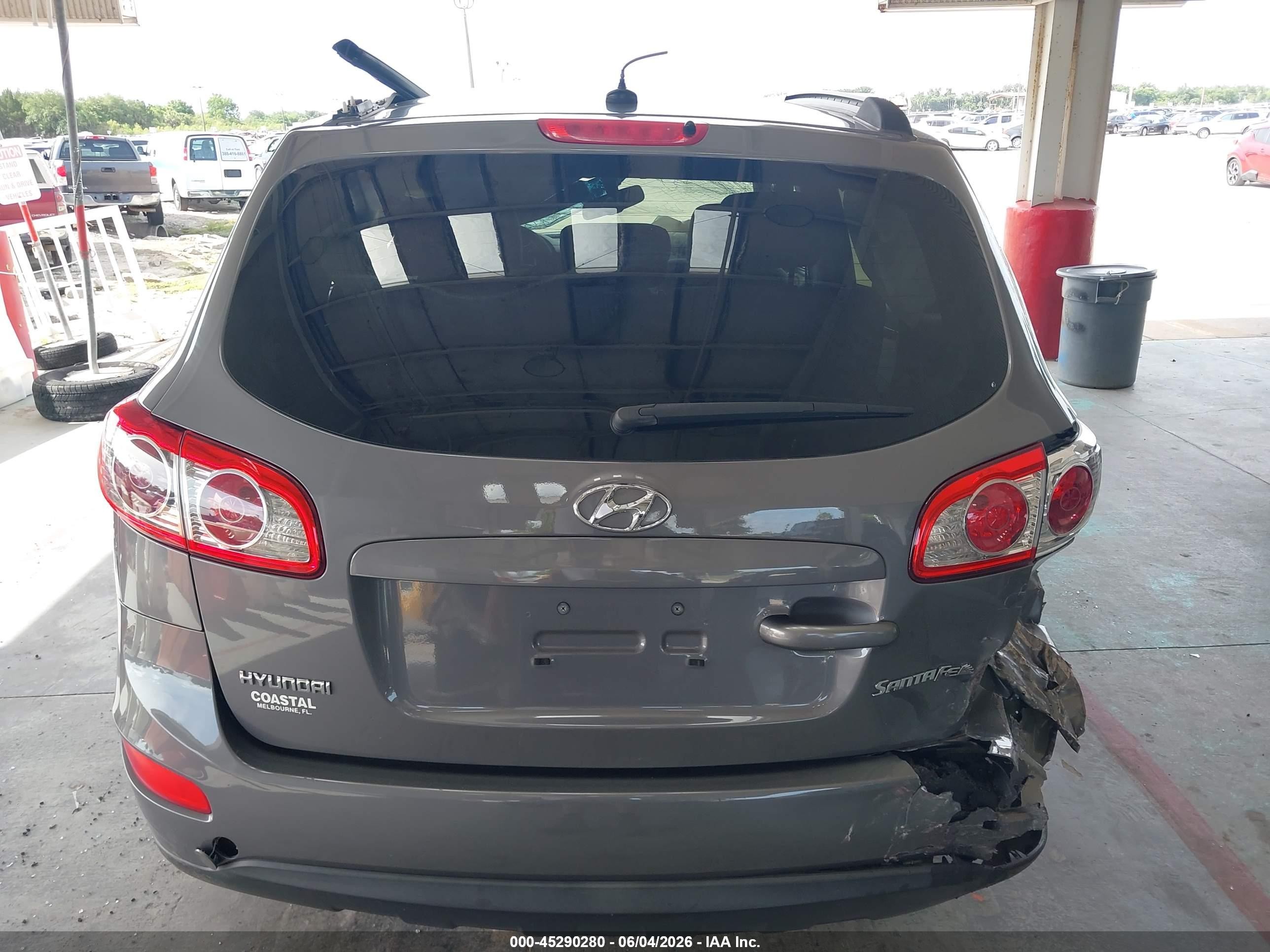 2010 Hyundai Santa Fe Gls Gray vin: 5NMSG3AB7AH400726