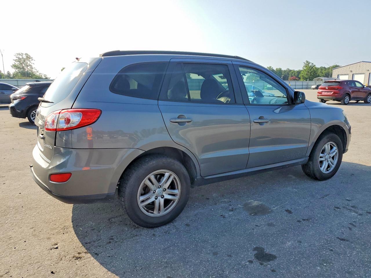 2010 Hyundai Santa Fe Gls Gray vin: 5NMSG3AB7AH401116