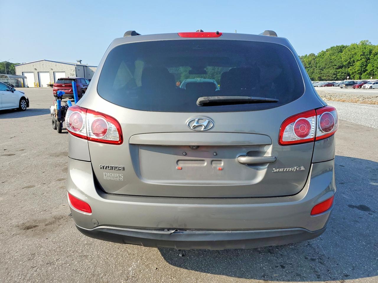 2010 Hyundai Santa Fe Gls Gray vin: 5NMSG3AB7AH401116
