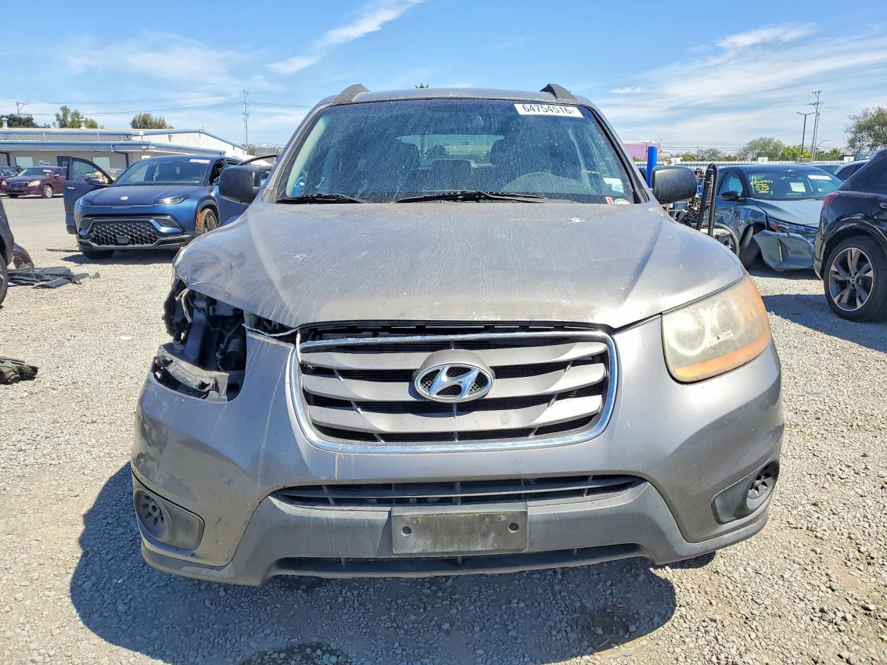 2010 Hyundai Santa Fe Gls Gray vin: 5NMSG3AB7AH403304