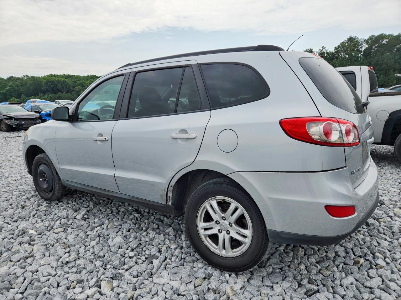 2010 Hyundai Santa Fe Gls Silver vin: 5NMSG3AB8AH364643