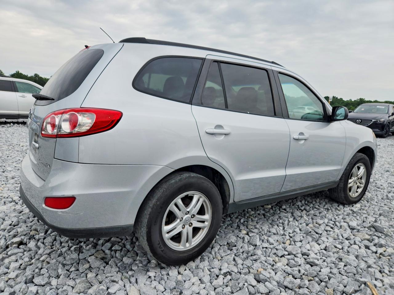 2010 Hyundai Santa Fe Gls Silver vin: 5NMSG3AB8AH364643
