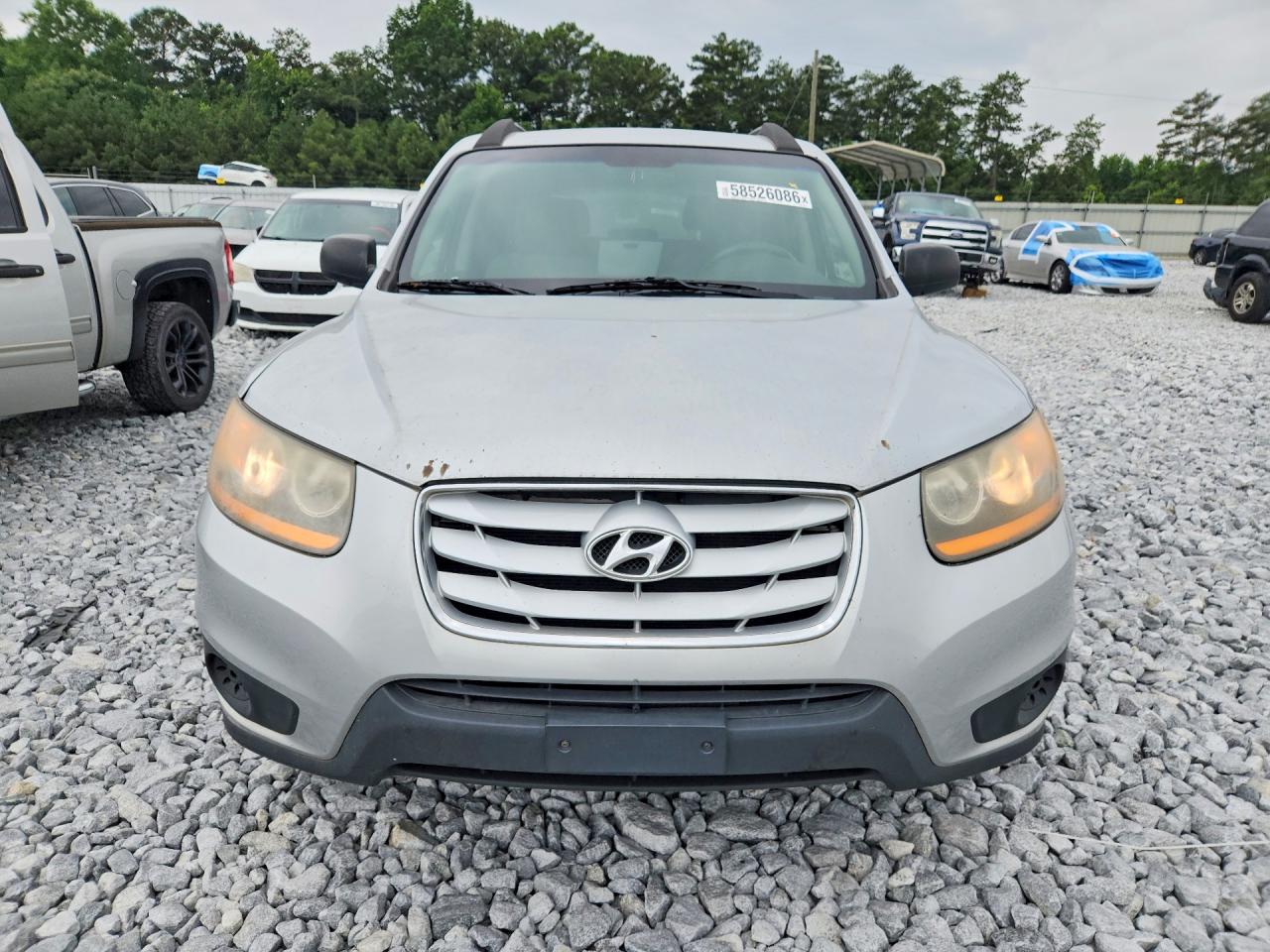 2010 Hyundai Santa Fe Gls Silver vin: 5NMSG3AB8AH364643