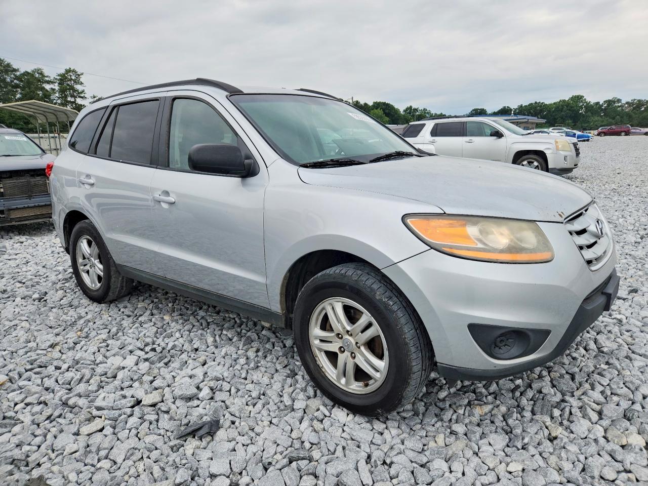 2010 Hyundai Santa Fe Gls Silver vin: 5NMSG3AB8AH364643