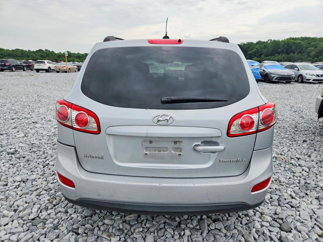 2010 Hyundai Santa Fe Gls Silver vin: 5NMSG3AB8AH364643