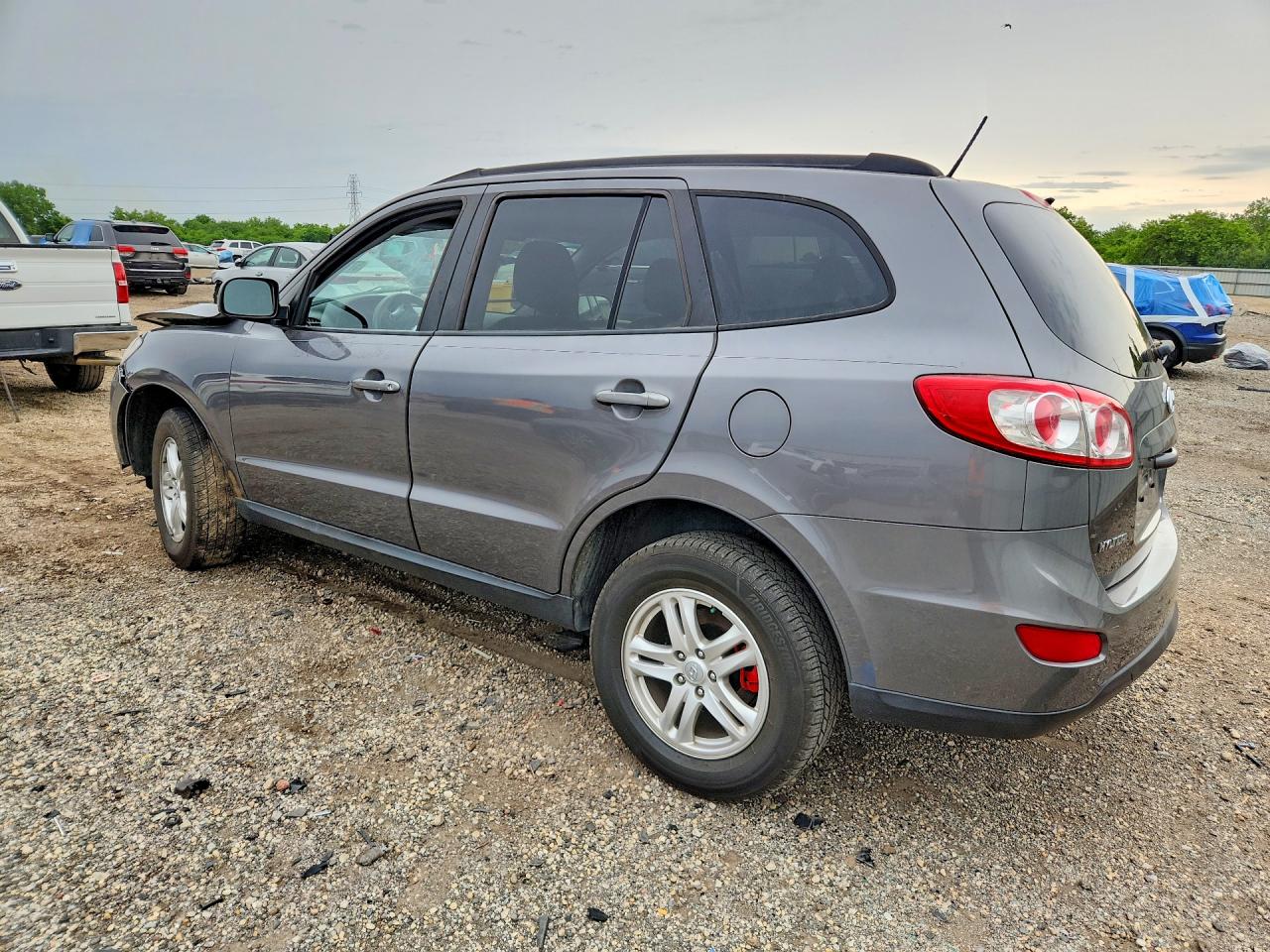 2010 Hyundai Santa Fe Gls Gray vin: 5NMSG3AB8AH381510