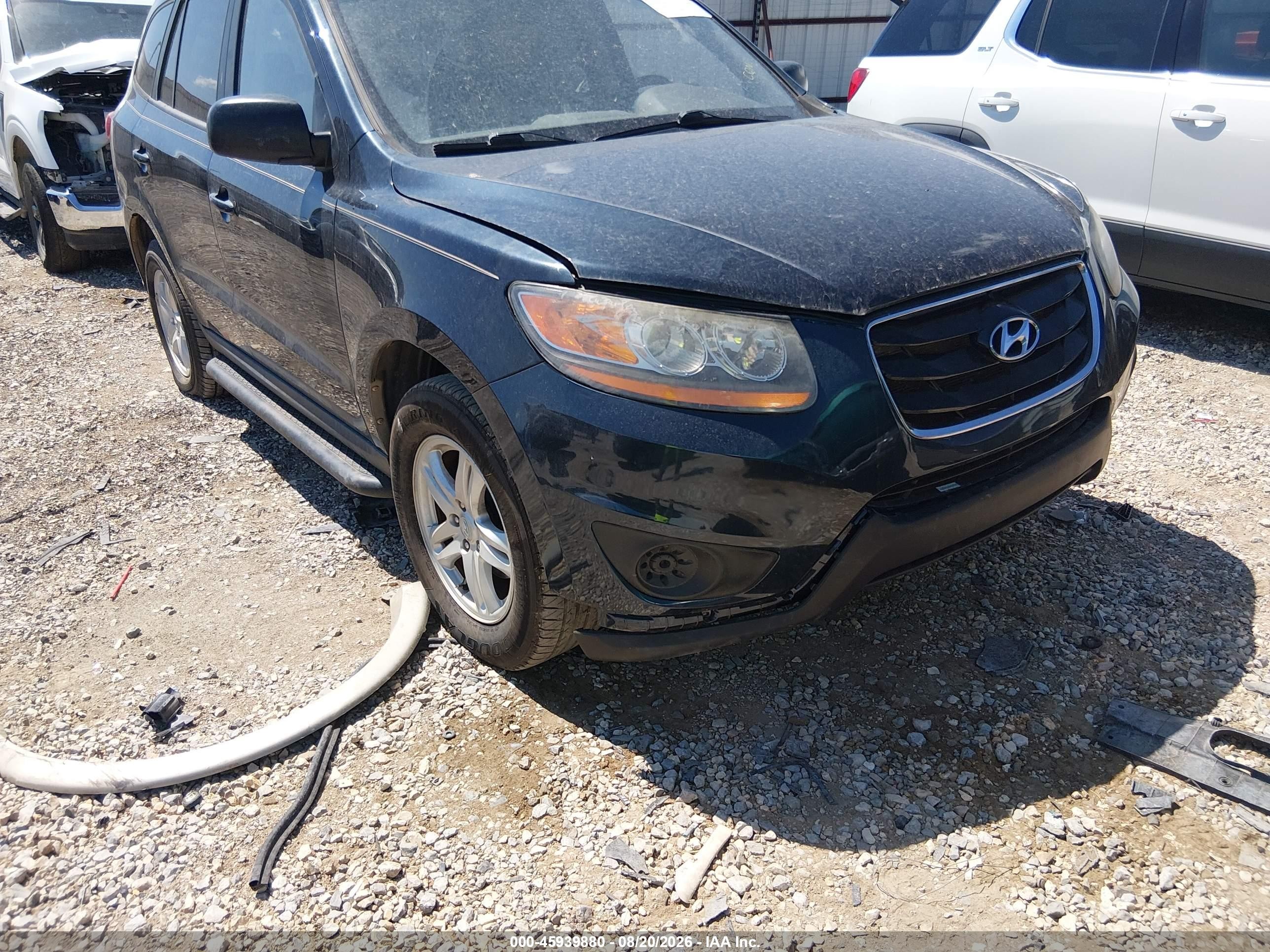 2010 Hyundai Santa Fe Gls Black vin: 5NMSG3AB8AH390319