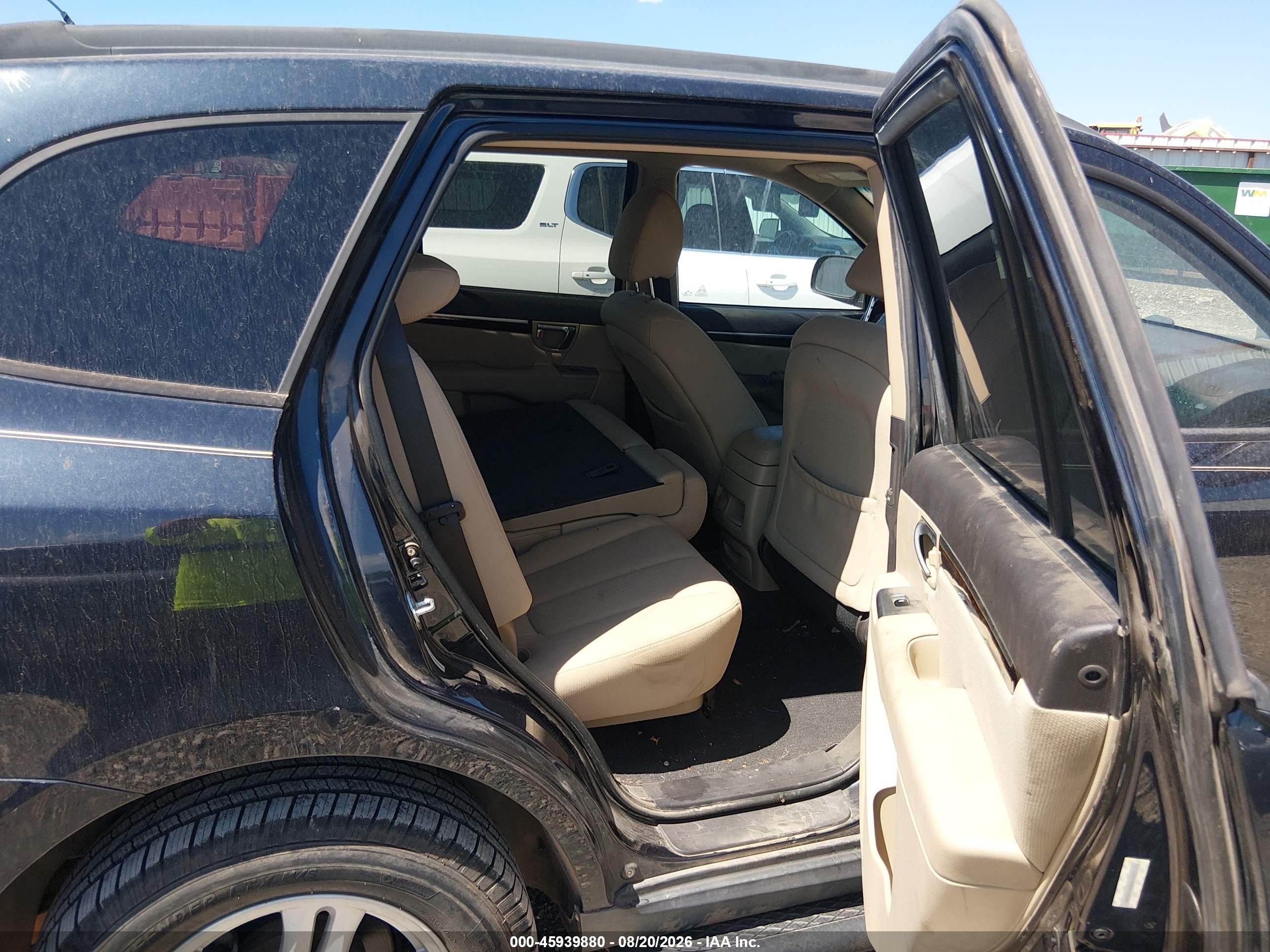2010 Hyundai Santa Fe Gls Black vin: 5NMSG3AB8AH390319