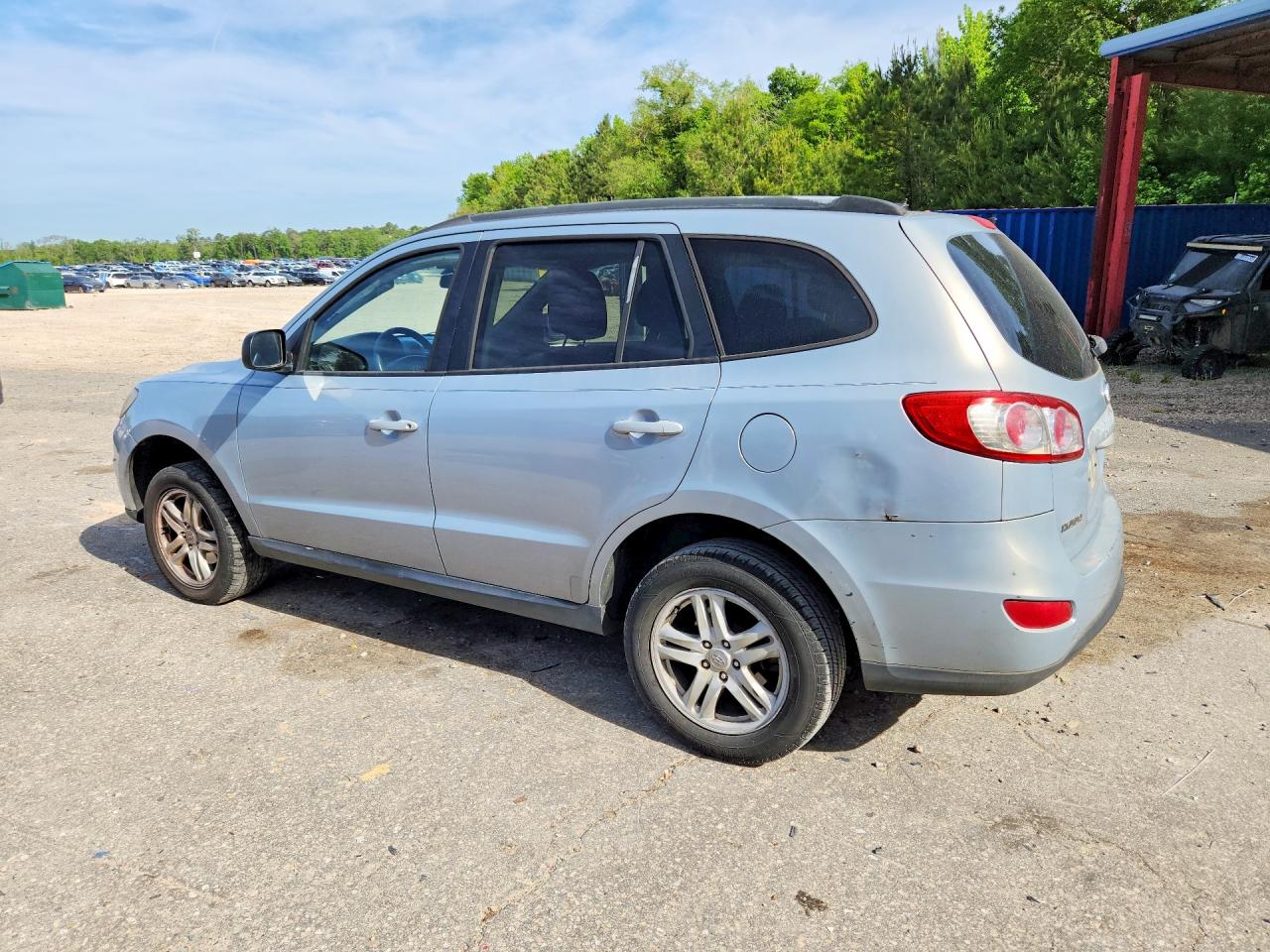 2010 Hyundai Santa Fe Gls Silver vin: 5NMSG3AB8AH398954