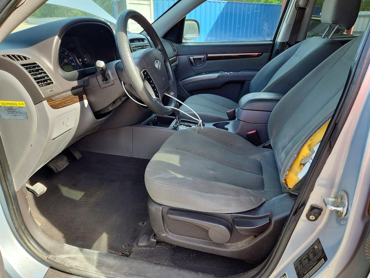 2010 Hyundai Santa Fe Gls Silver vin: 5NMSG3AB8AH398954
