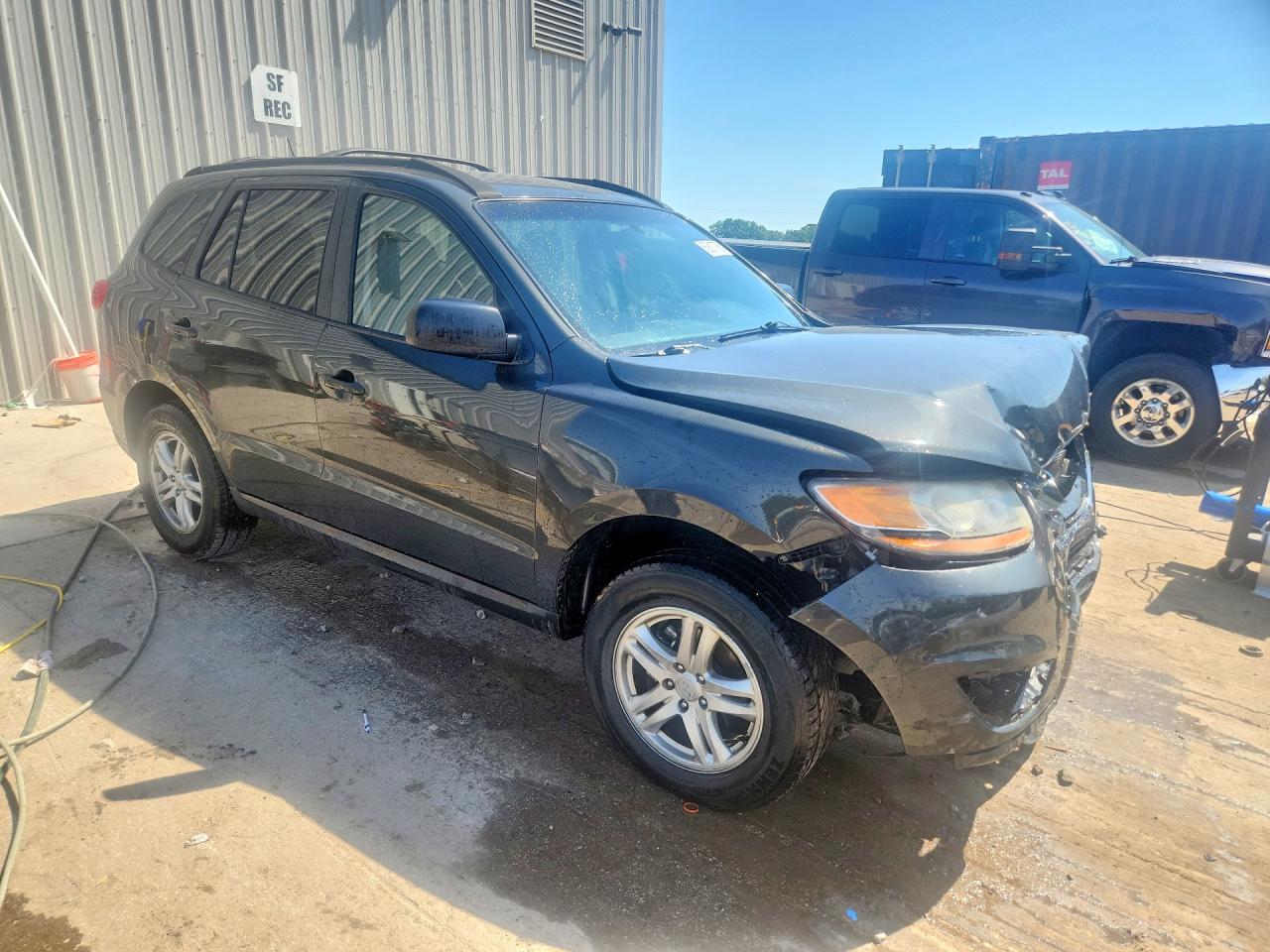 2010 Hyundai Santa Fe Gls Charcoal vin: 5NMSG3AB8AH405630