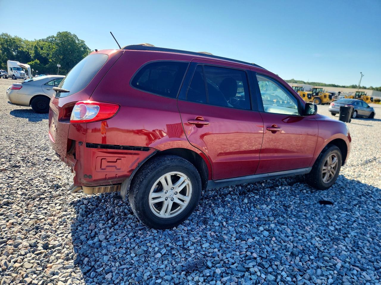 2010 Hyundai Santa Fe Gls Maroon vin: 5NMSG3AB8AH405952
