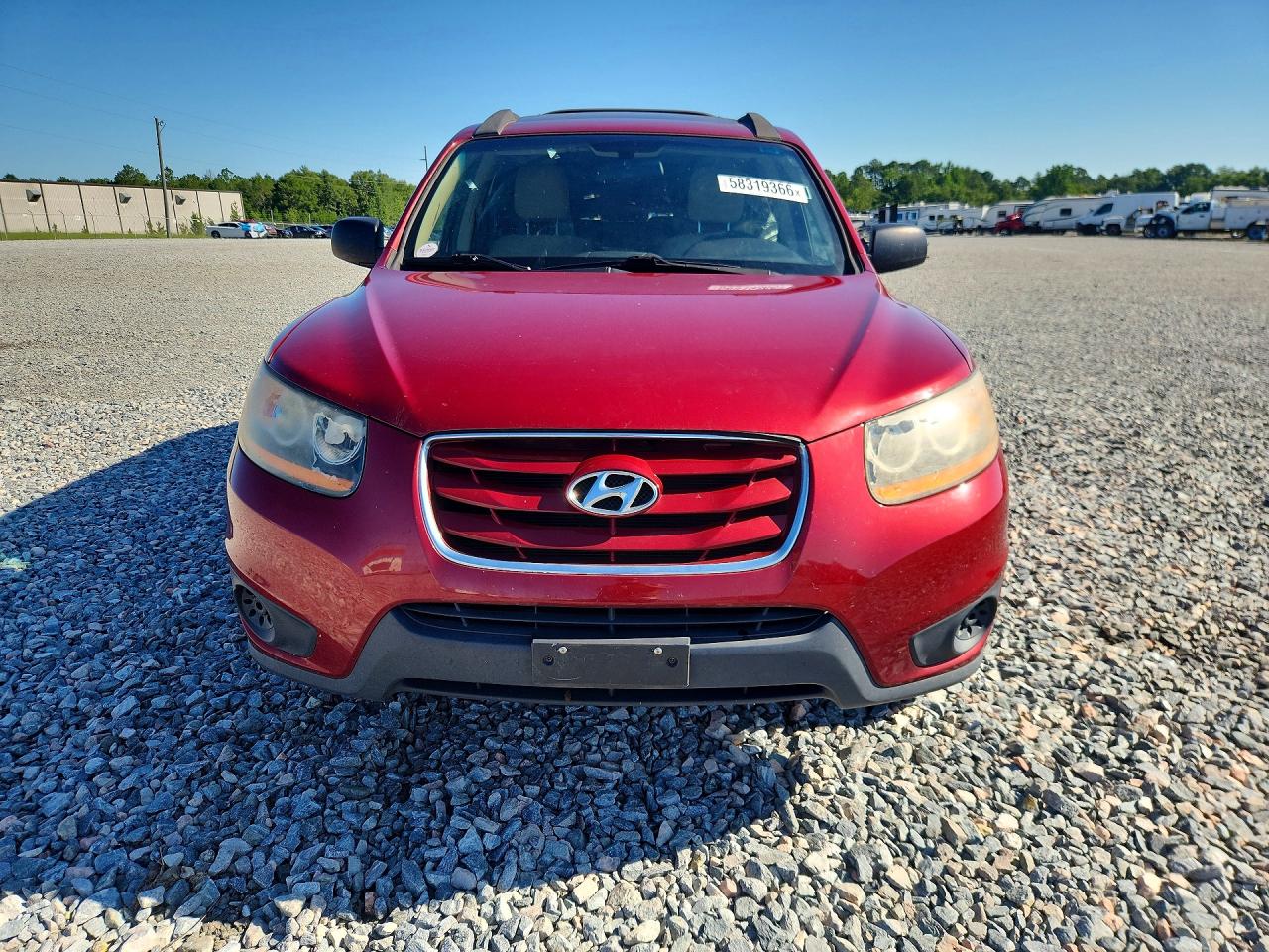 2010 Hyundai Santa Fe Gls Maroon vin: 5NMSG3AB8AH405952