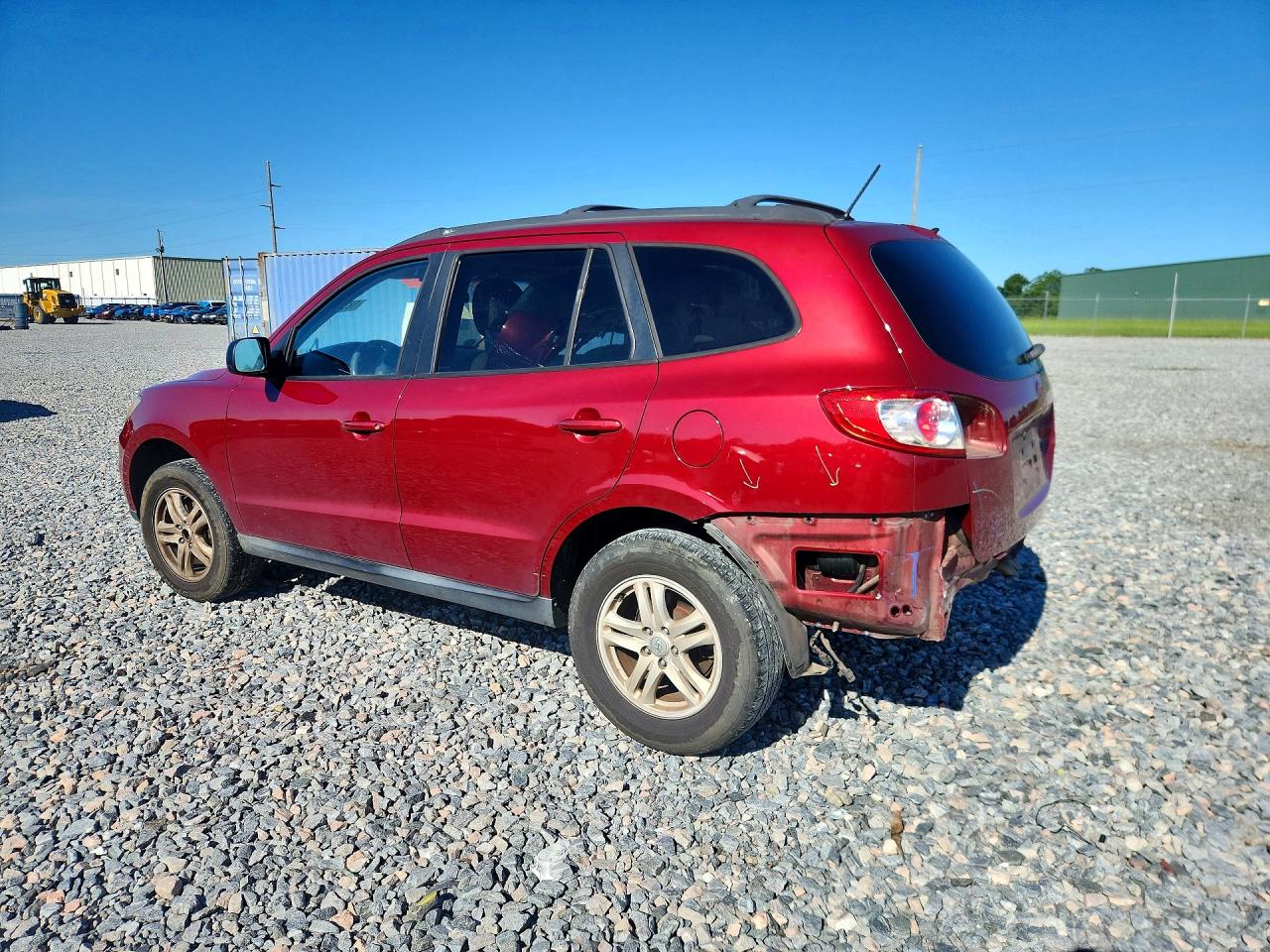 2010 Hyundai Santa Fe Gls Maroon vin: 5NMSG3AB8AH405952