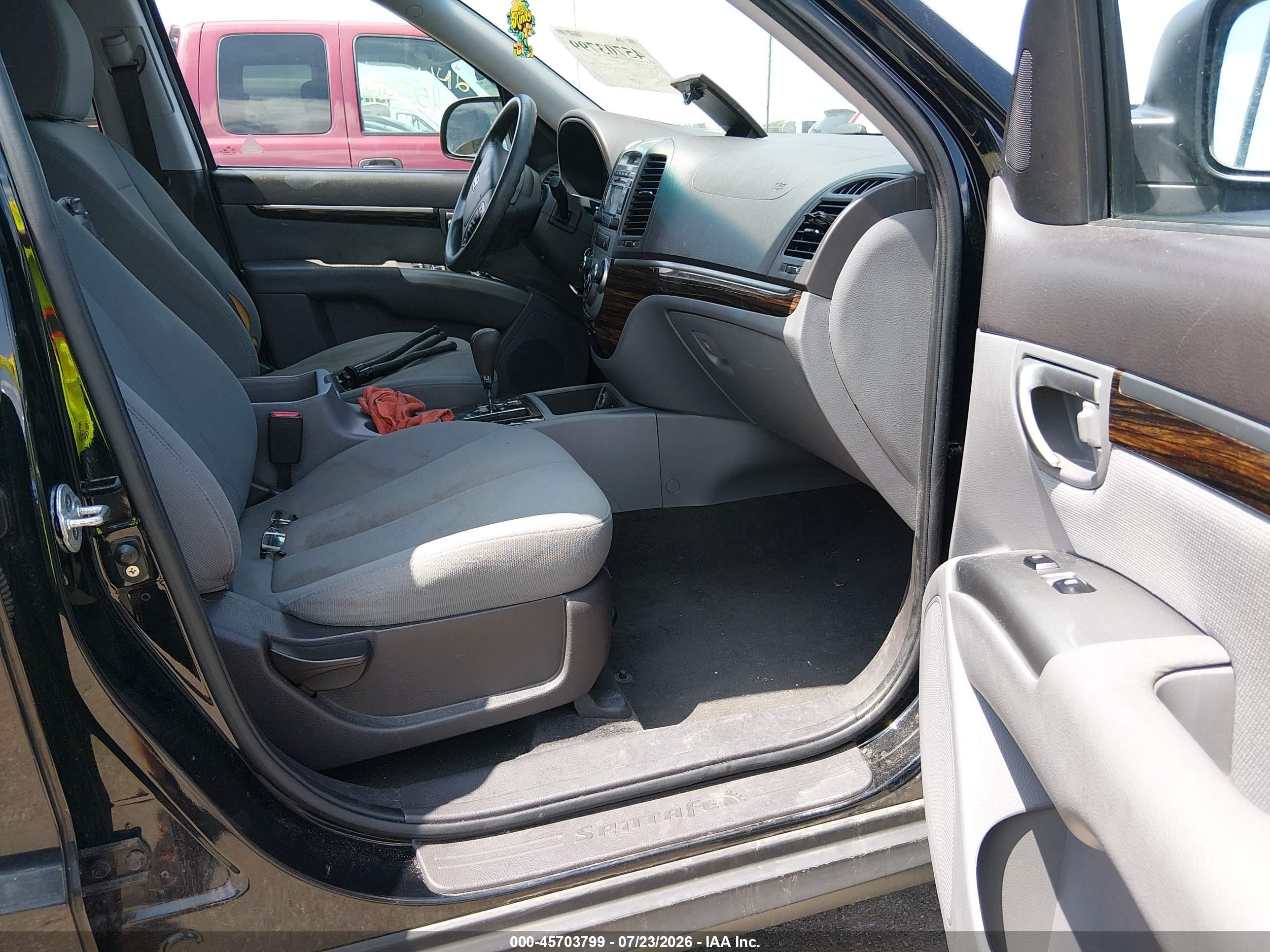 2010 Hyundai Santa Fe Gls Черный vin: 5NMSG3AB9AH334860