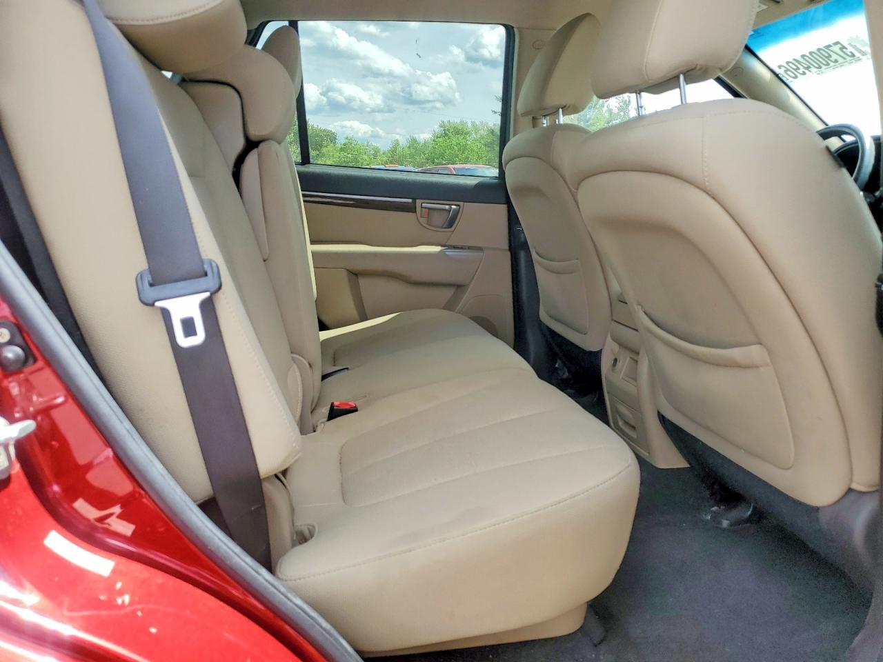 2010 Hyundai Santa Fe Gls Red vin: 5NMSG3AB9AH356986