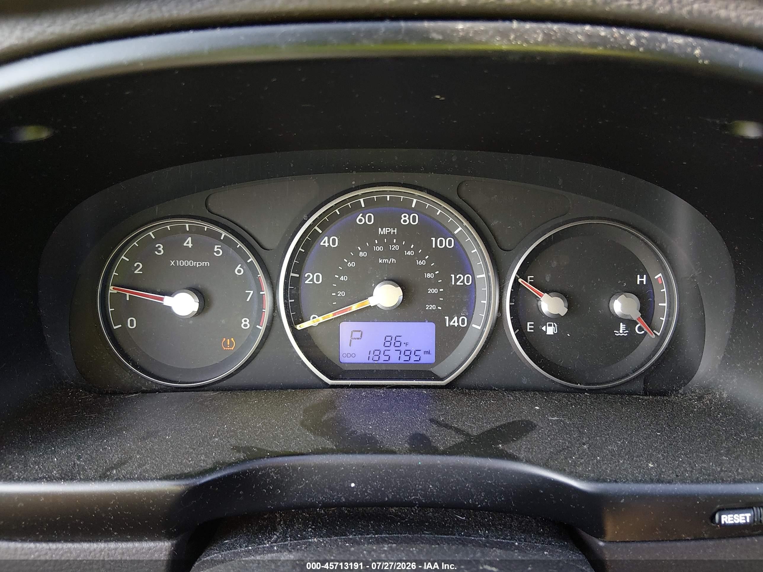 2010 Hyundai Santa Fe Gls Silver vin: 5NMSG3AB9AH366580