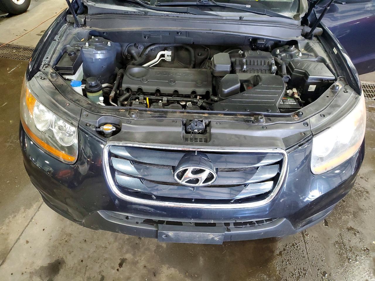 2010 Hyundai Santa Fe Gls Синий vin: 5NMSG3AB9AH385517