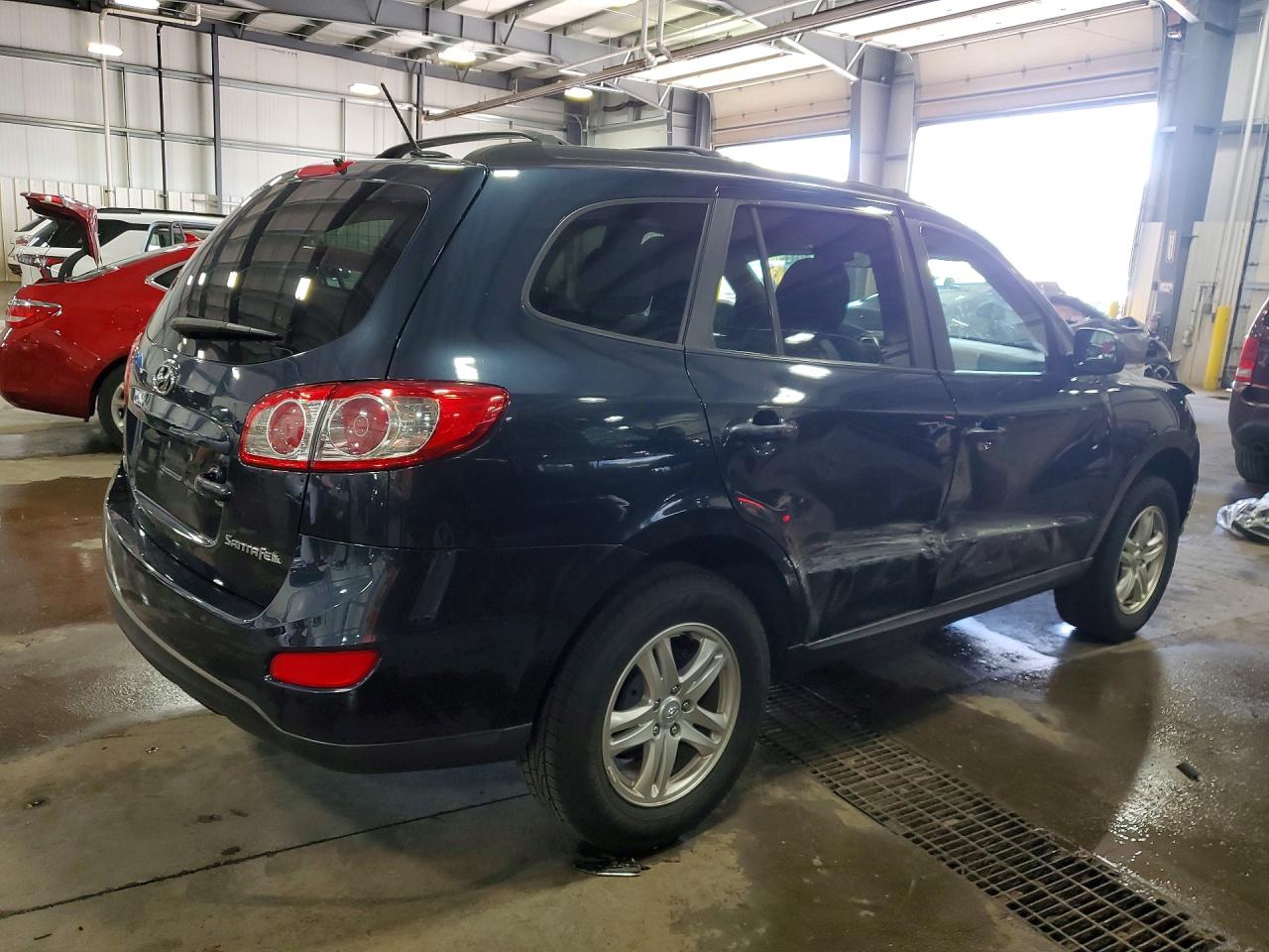 2010 Hyundai Santa Fe Gls Синий vin: 5NMSG3AB9AH385517
