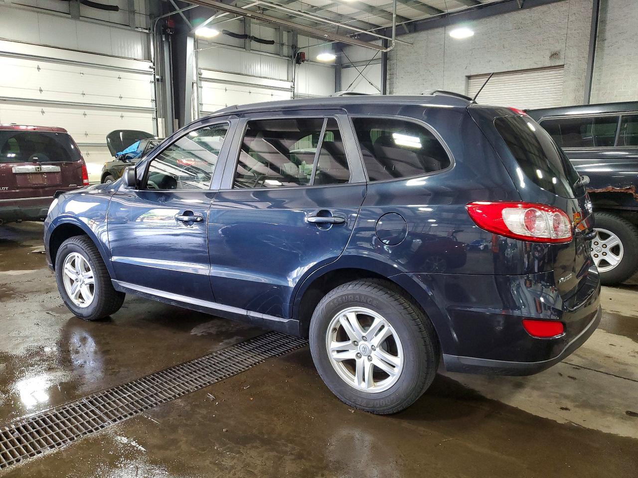 2010 Hyundai Santa Fe Gls Синий vin: 5NMSG3AB9AH385517