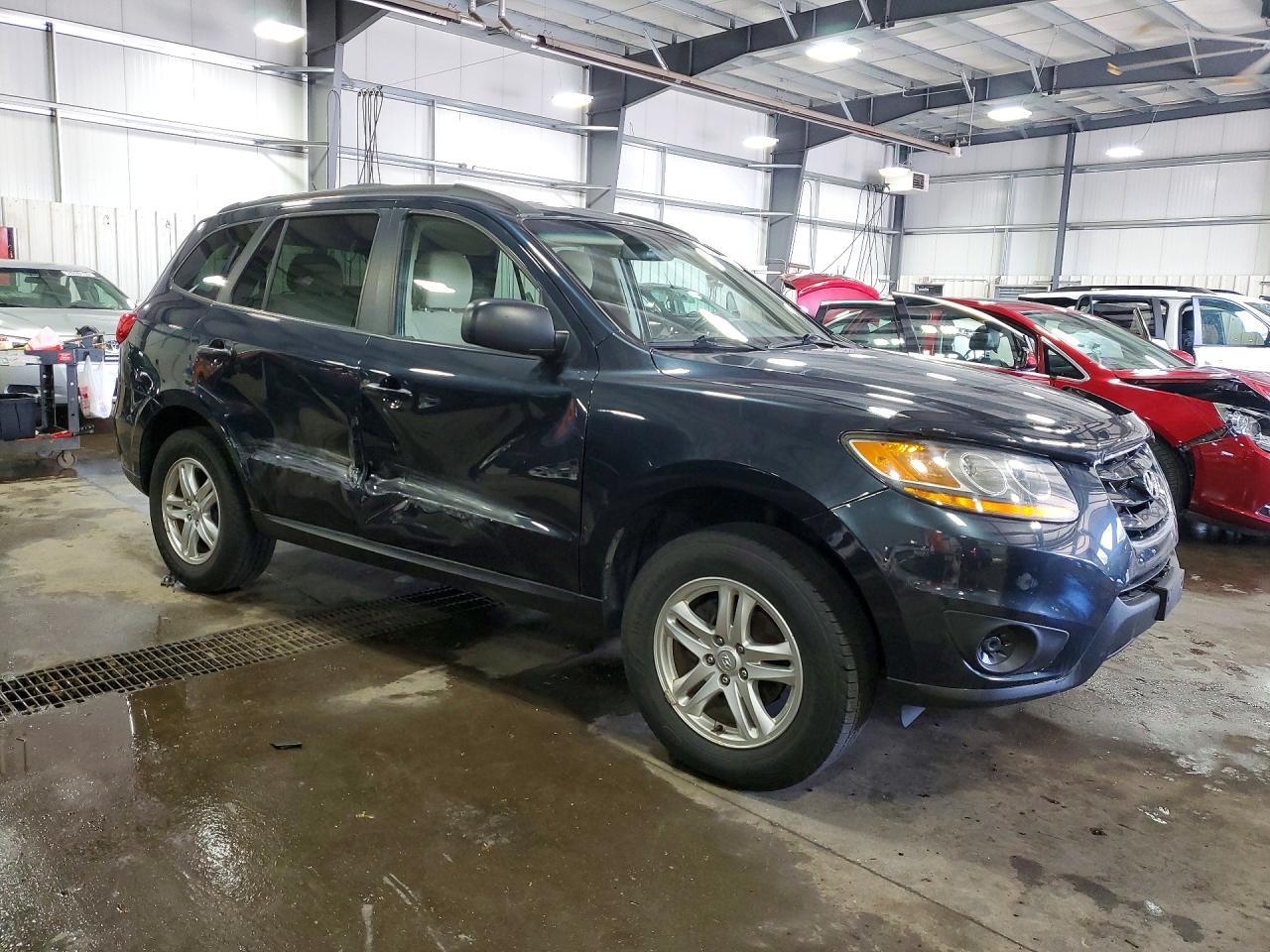 2010 Hyundai Santa Fe Gls Синий vin: 5NMSG3AB9AH385517