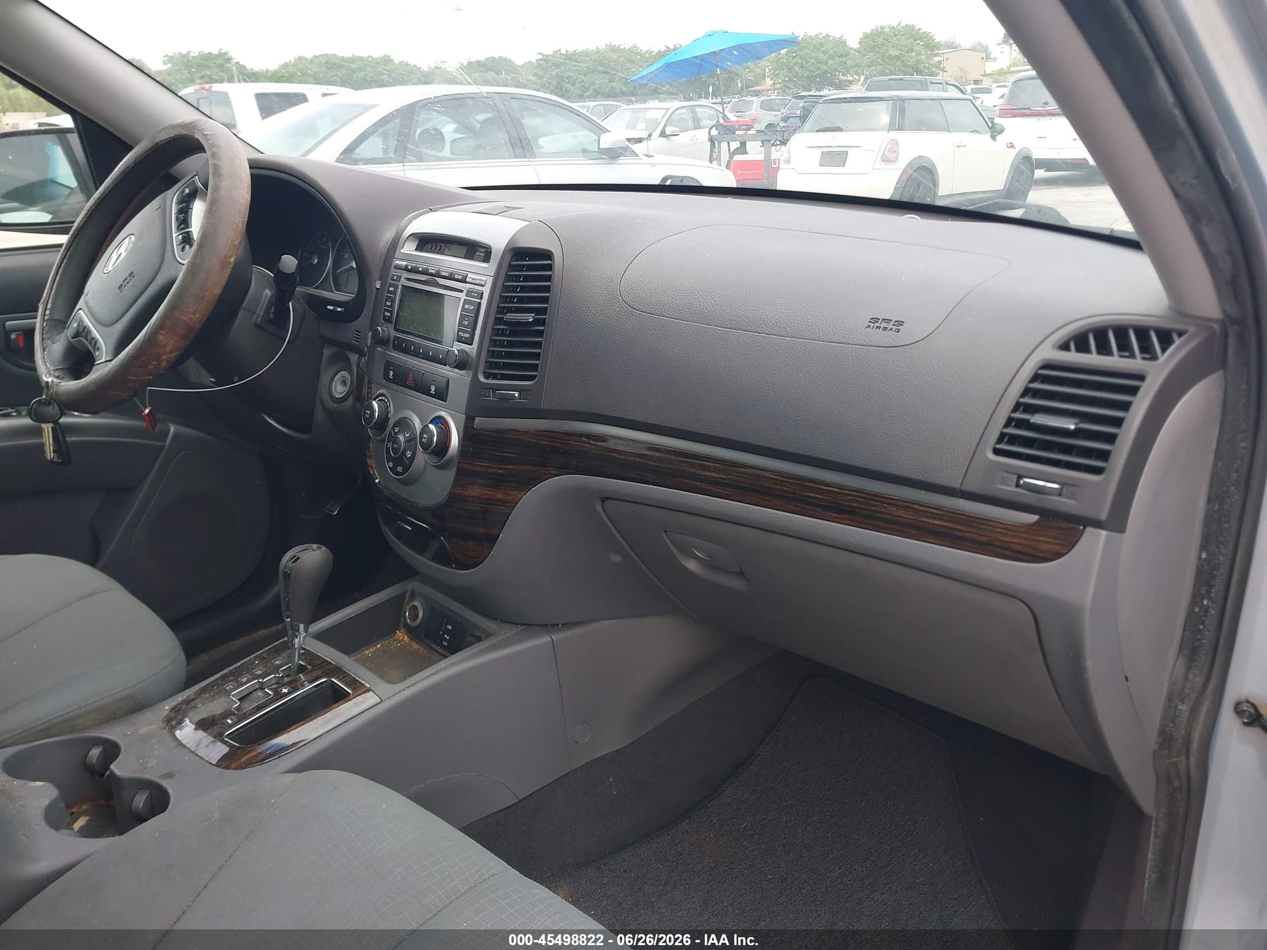2010 Hyundai Santa Fe Gls Silver vin: 5NMSG3AB9AH414594