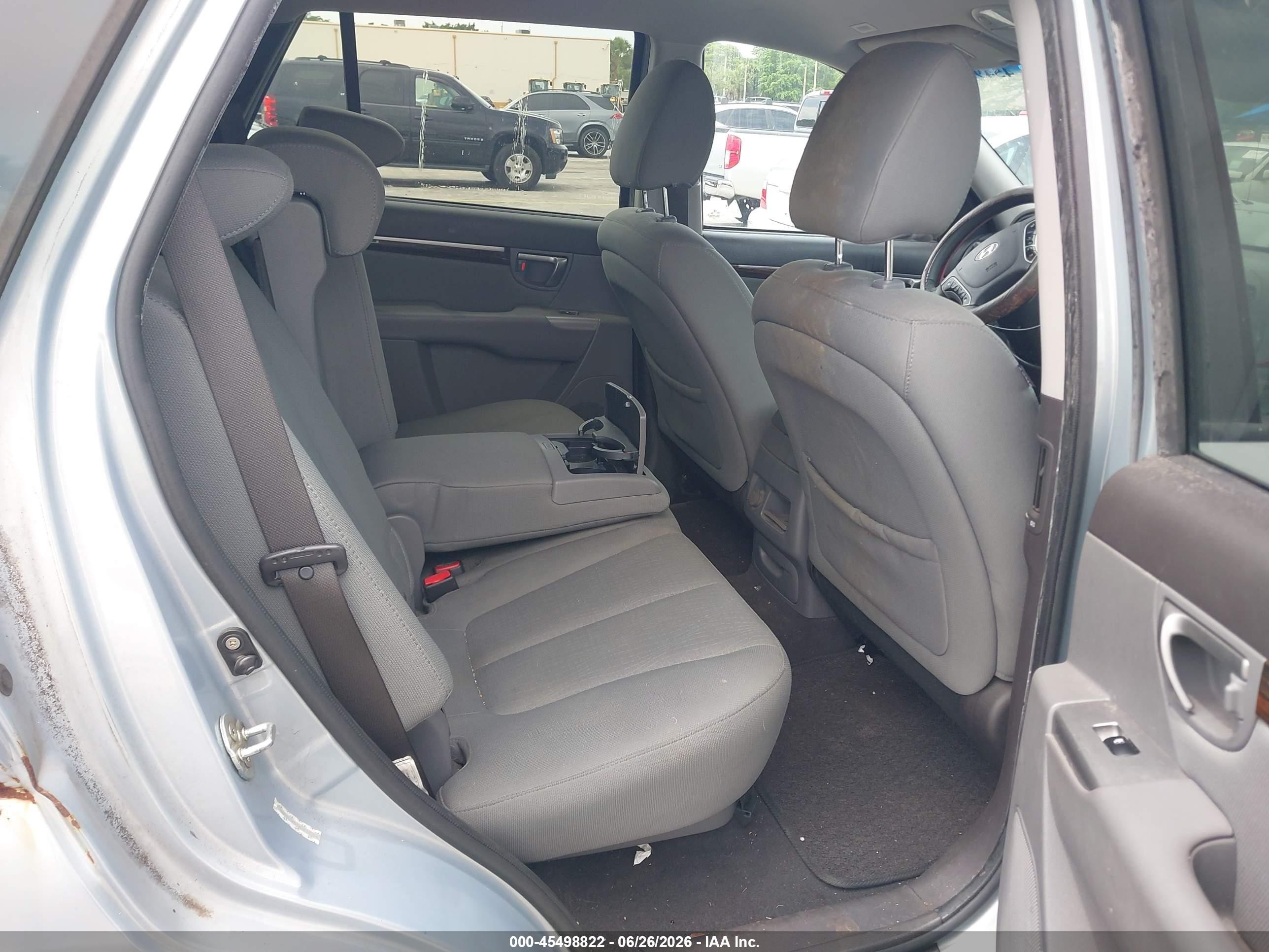 2010 Hyundai Santa Fe Gls Silver vin: 5NMSG3AB9AH414594
