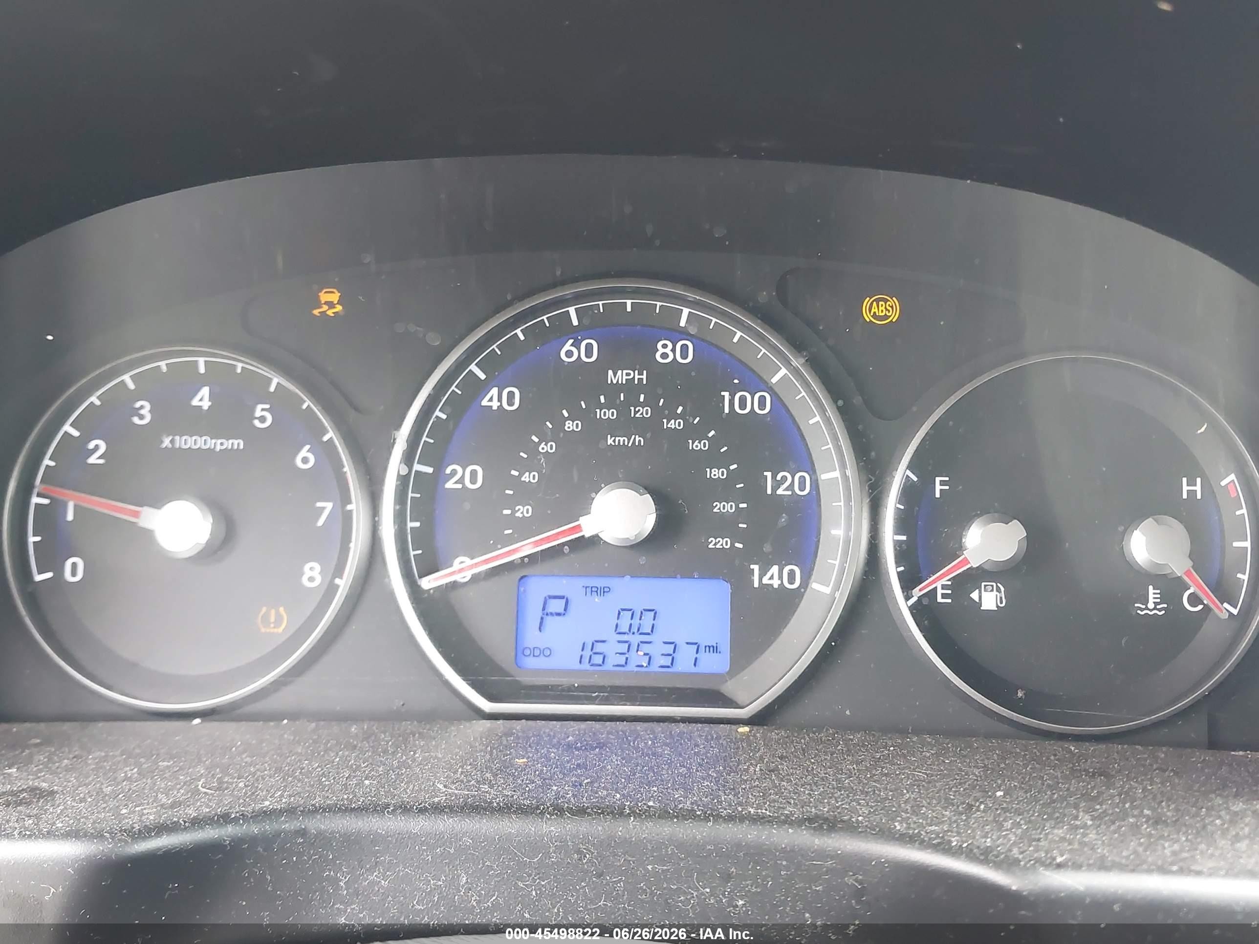 2010 Hyundai Santa Fe Gls Silver vin: 5NMSG3AB9AH414594