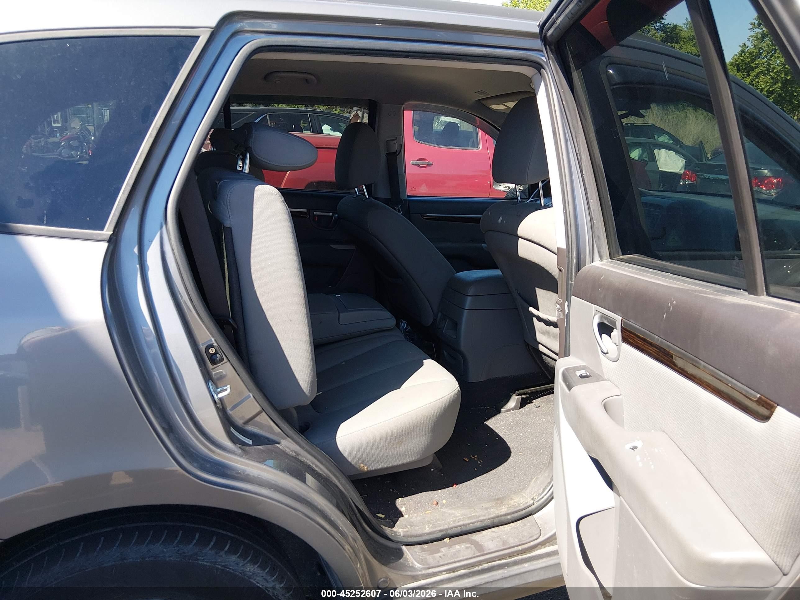 2010 Hyundai Santa Fe Gls Gray vin: 5NMSG3ABXAH386692