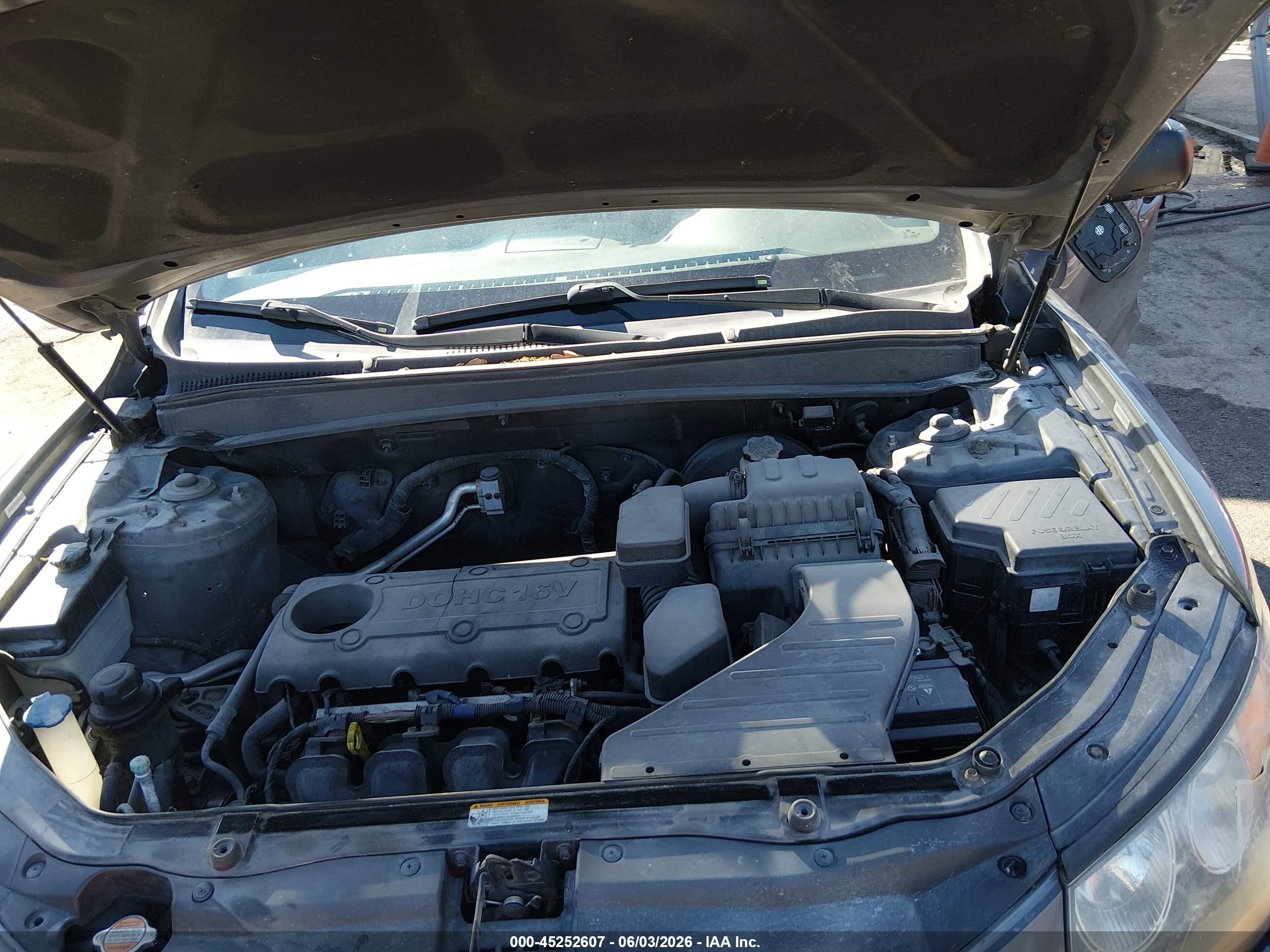 2010 Hyundai Santa Fe Gls Gray vin: 5NMSG3ABXAH386692