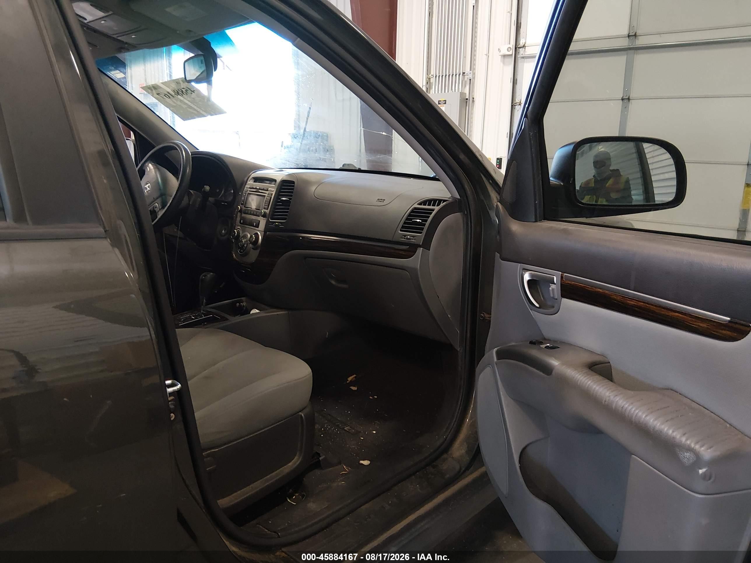 2010 Hyundai Santa Fe Gls Gray vin: 5NMSG3ABXAH411655