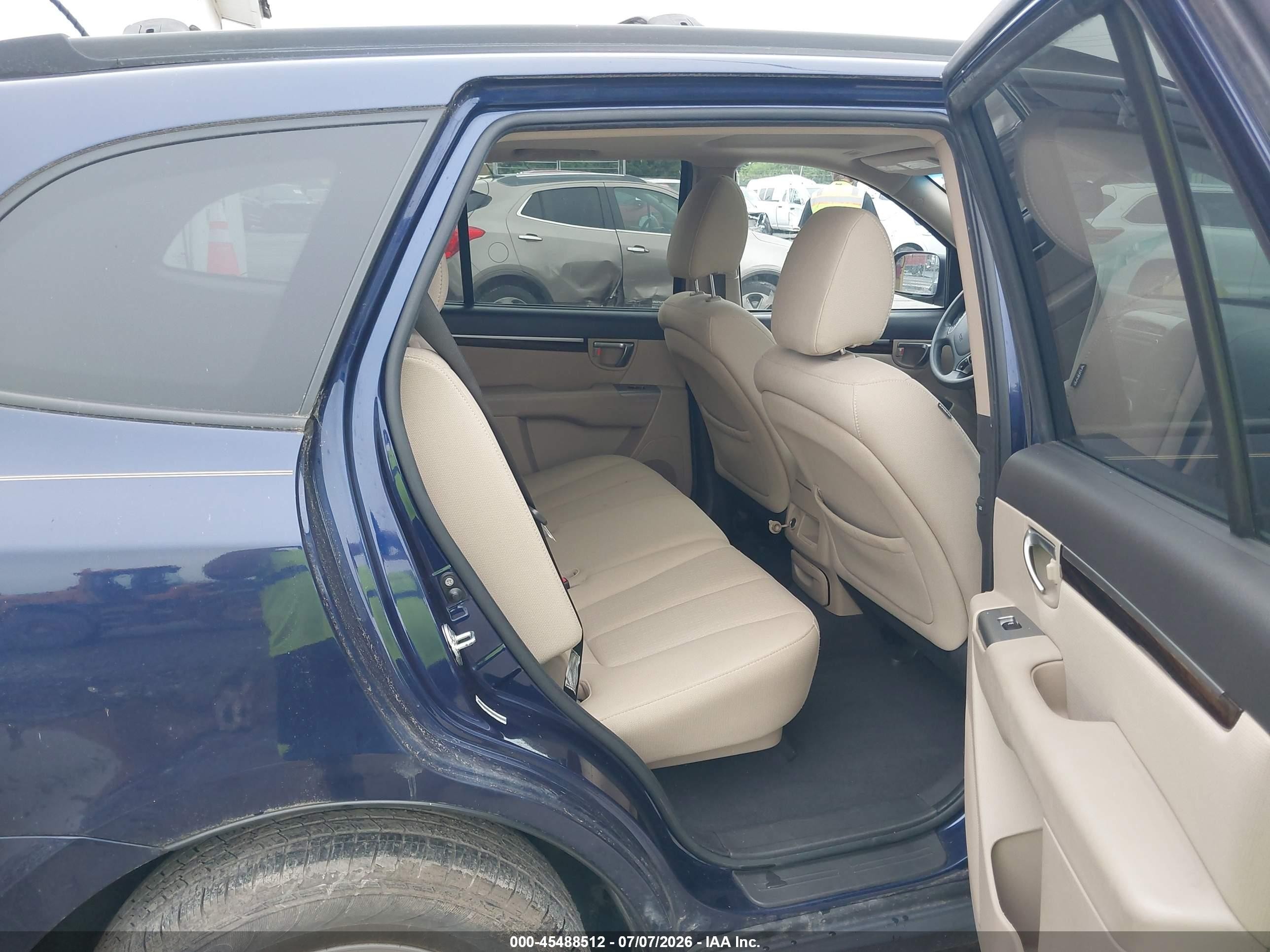 2010 Hyundai Santa Fe Gls Dark Blue vin: 5NMSG3ABXAH412658