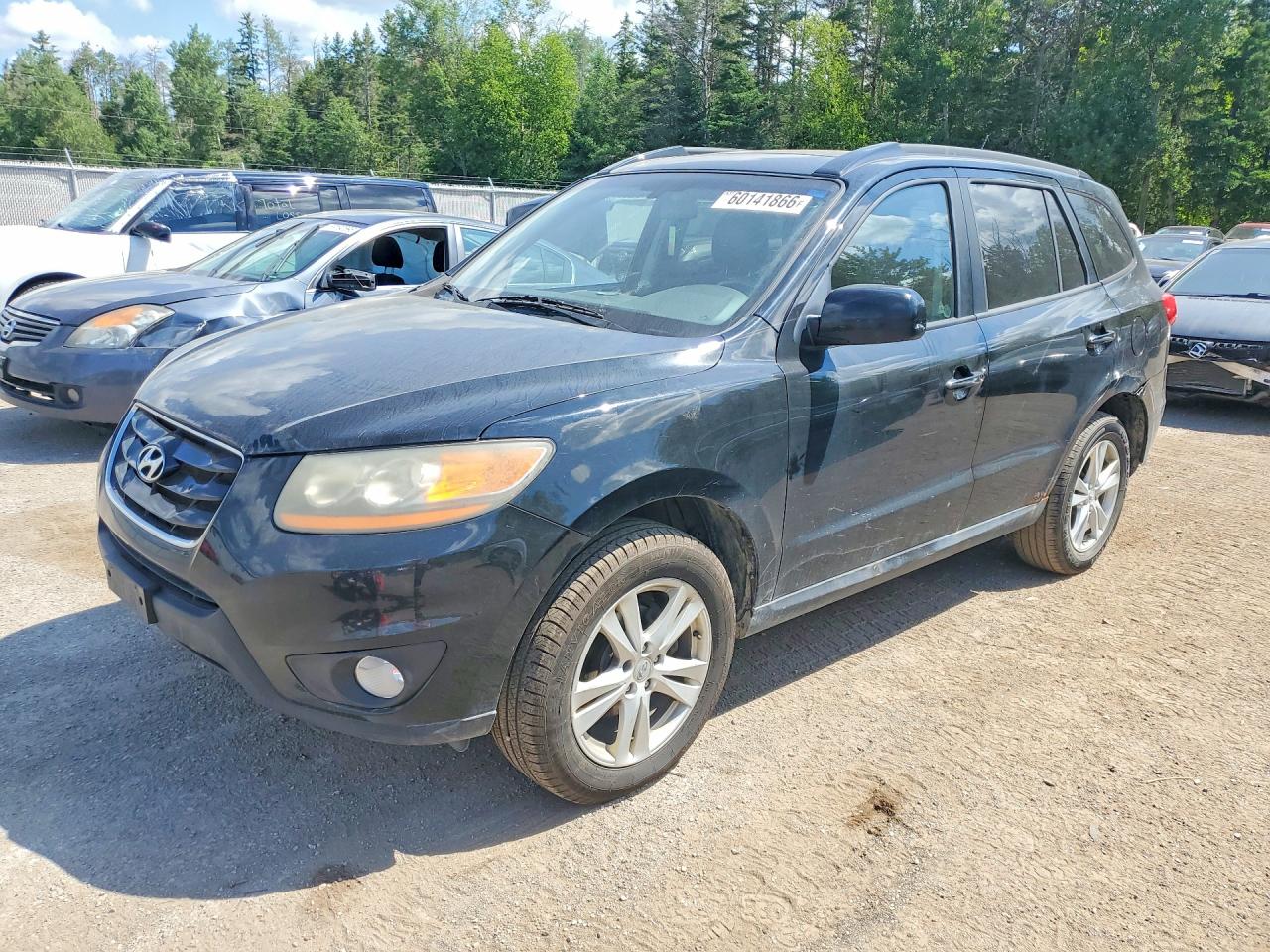 2010 Hyundai Santa Fe Gls Black vin: 5NMSG4AG0AH411780