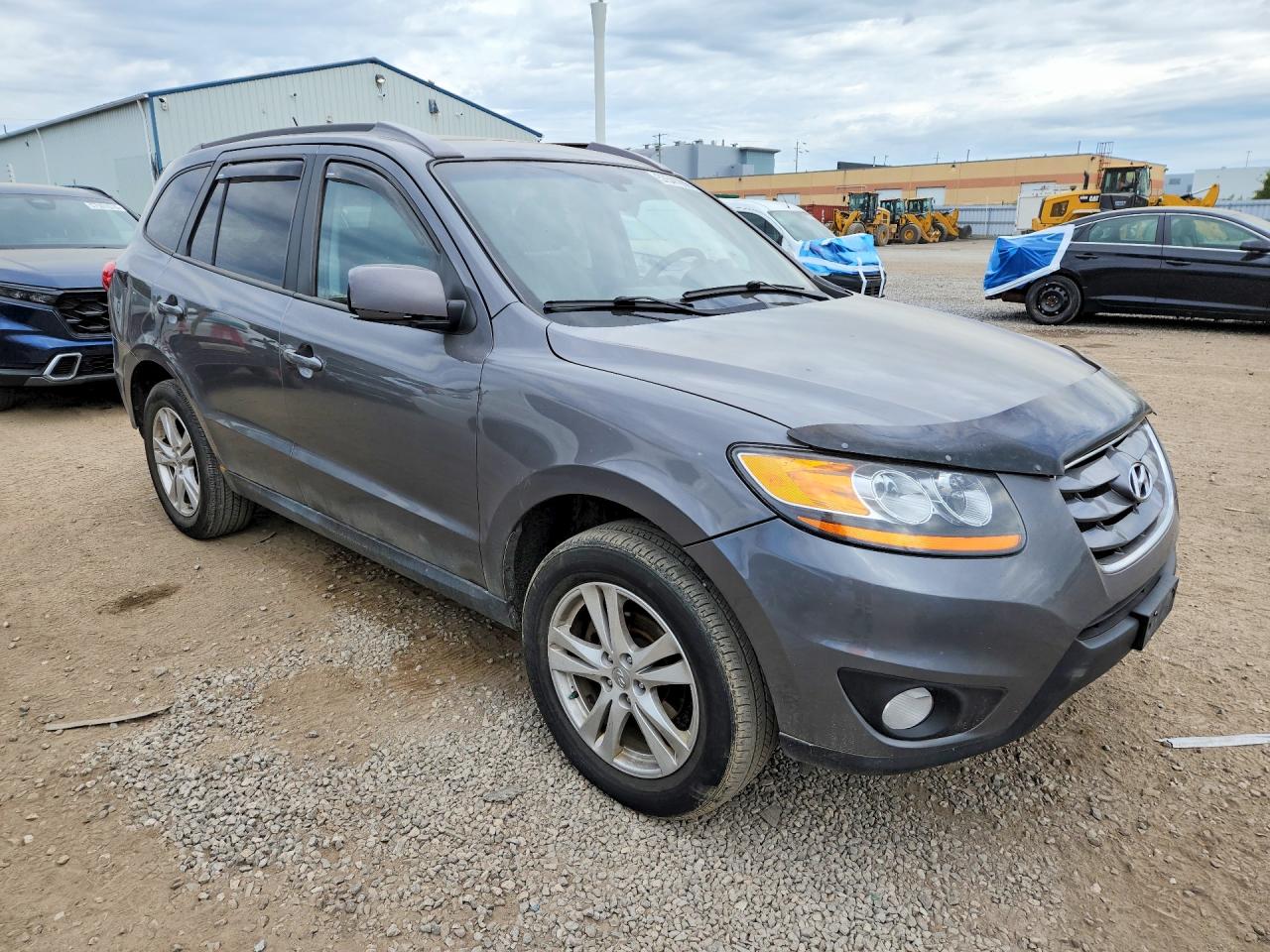 2010 Hyundai Santa Fe Gls Gray vin: 5NMSG4AG3AH379133