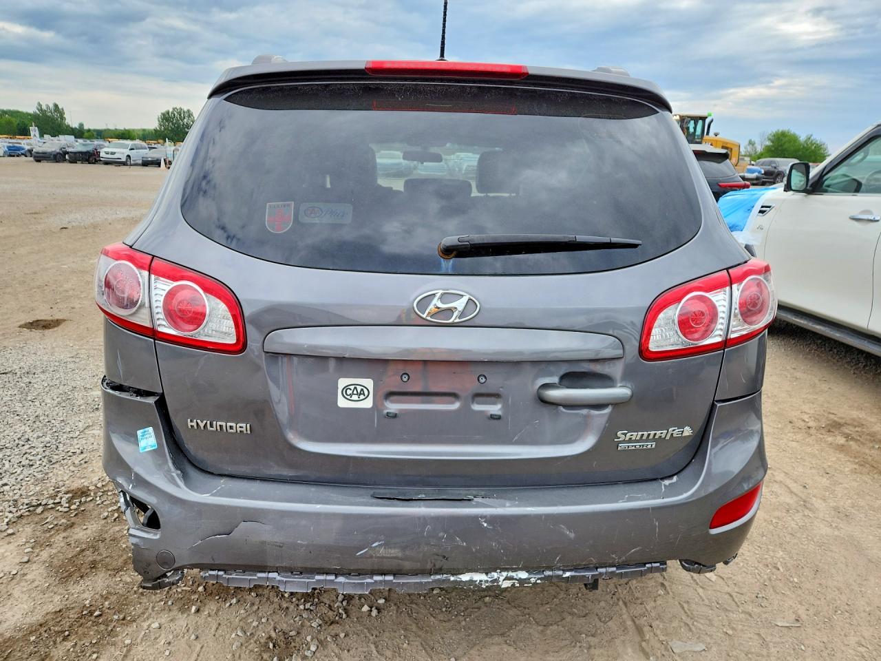 2010 Hyundai Santa Fe Gls Gray vin: 5NMSG4AG3AH379133