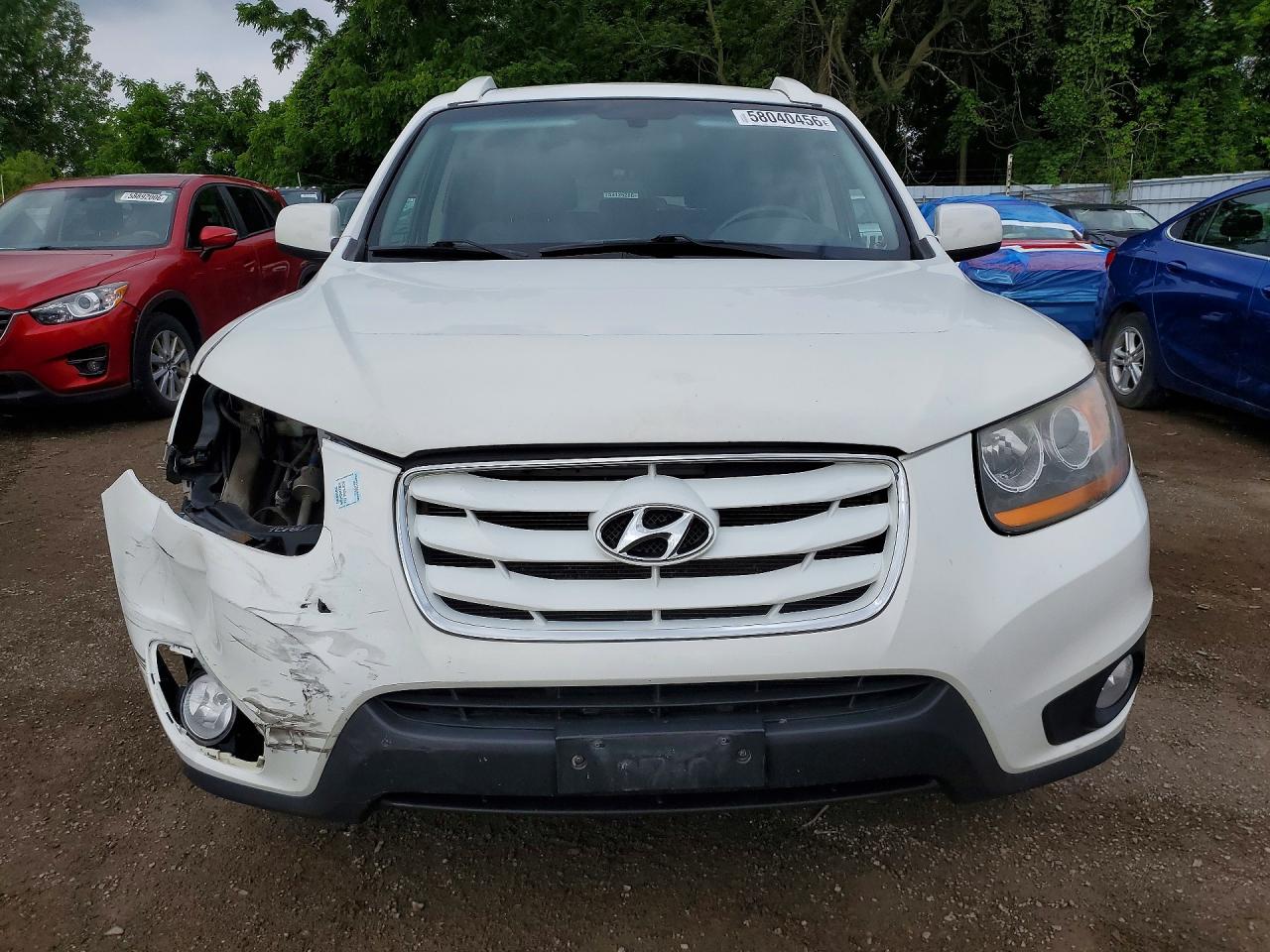 2010 Hyundai Santa Fe Gls Белый vin: 5NMSG4AG8AH373599