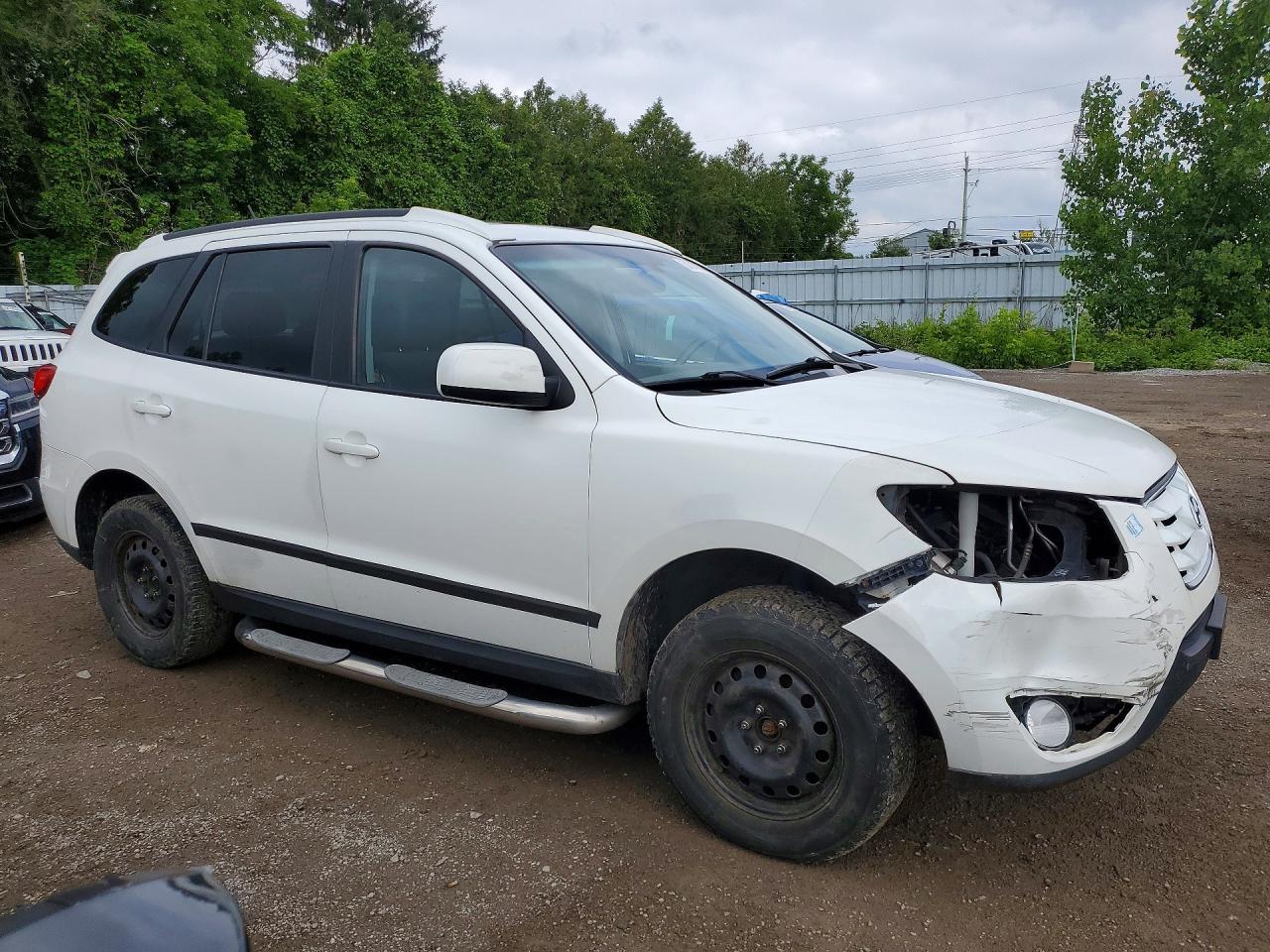 2010 Hyundai Santa Fe Gls Белый vin: 5NMSG4AG8AH373599