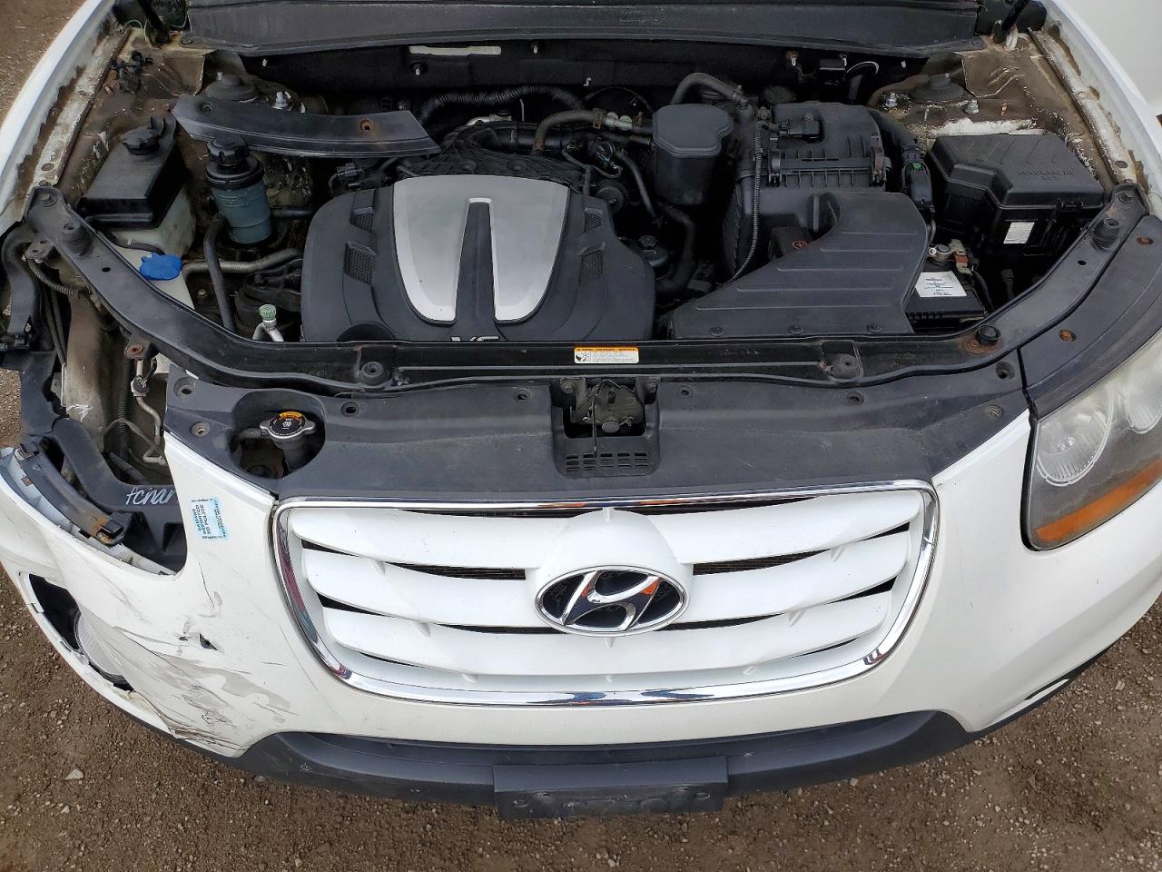 2010 Hyundai Santa Fe Gls Белый vin: 5NMSG4AG8AH373599