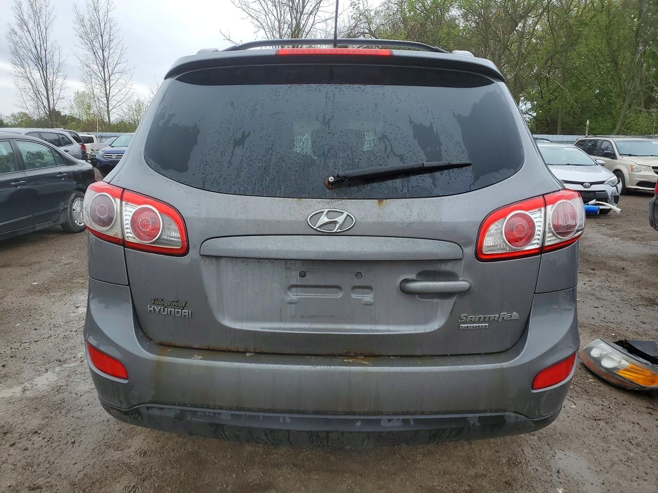 2010 Hyundai Santa Fe Gls Gray vin: 5NMSG4AGXAH406229